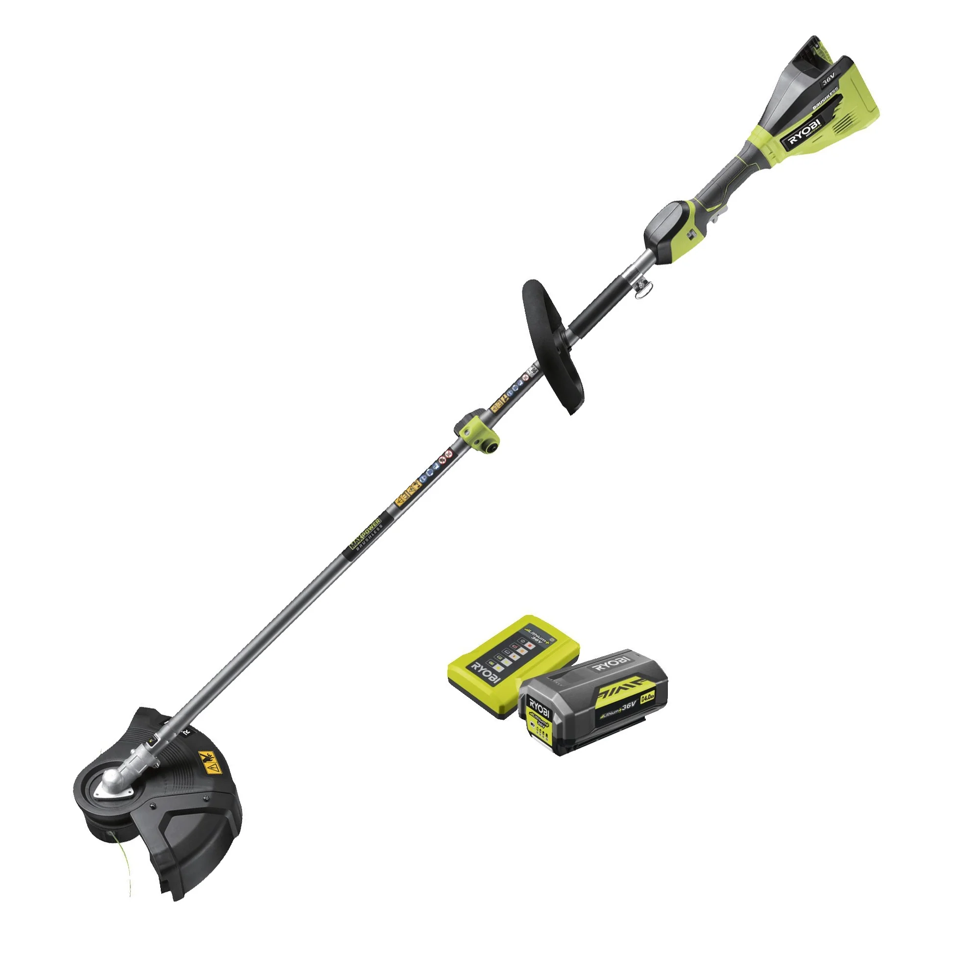 Bürstenloser Freischneider Ryobi RY36ELTX33A-140 36 V 4,0 Ah