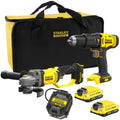 Kombi-Set Stanley SFMCK471D2S-QW 18V 2Ah