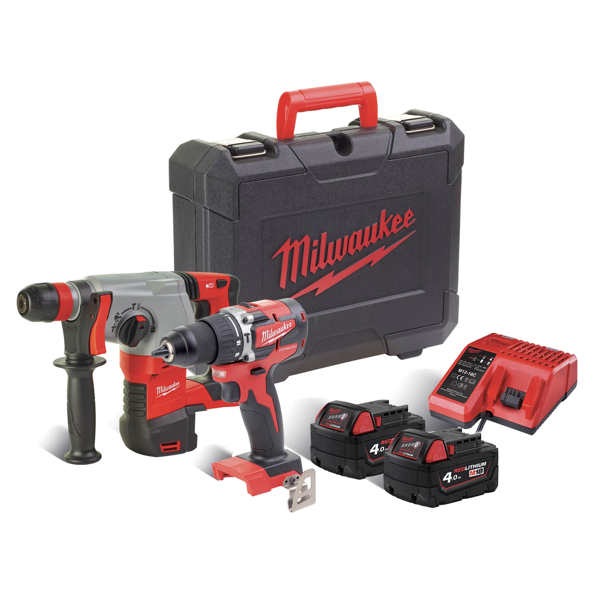 Netzteil-Kit Milwaukee M18 PP2D-402C 18 V 4 Ah