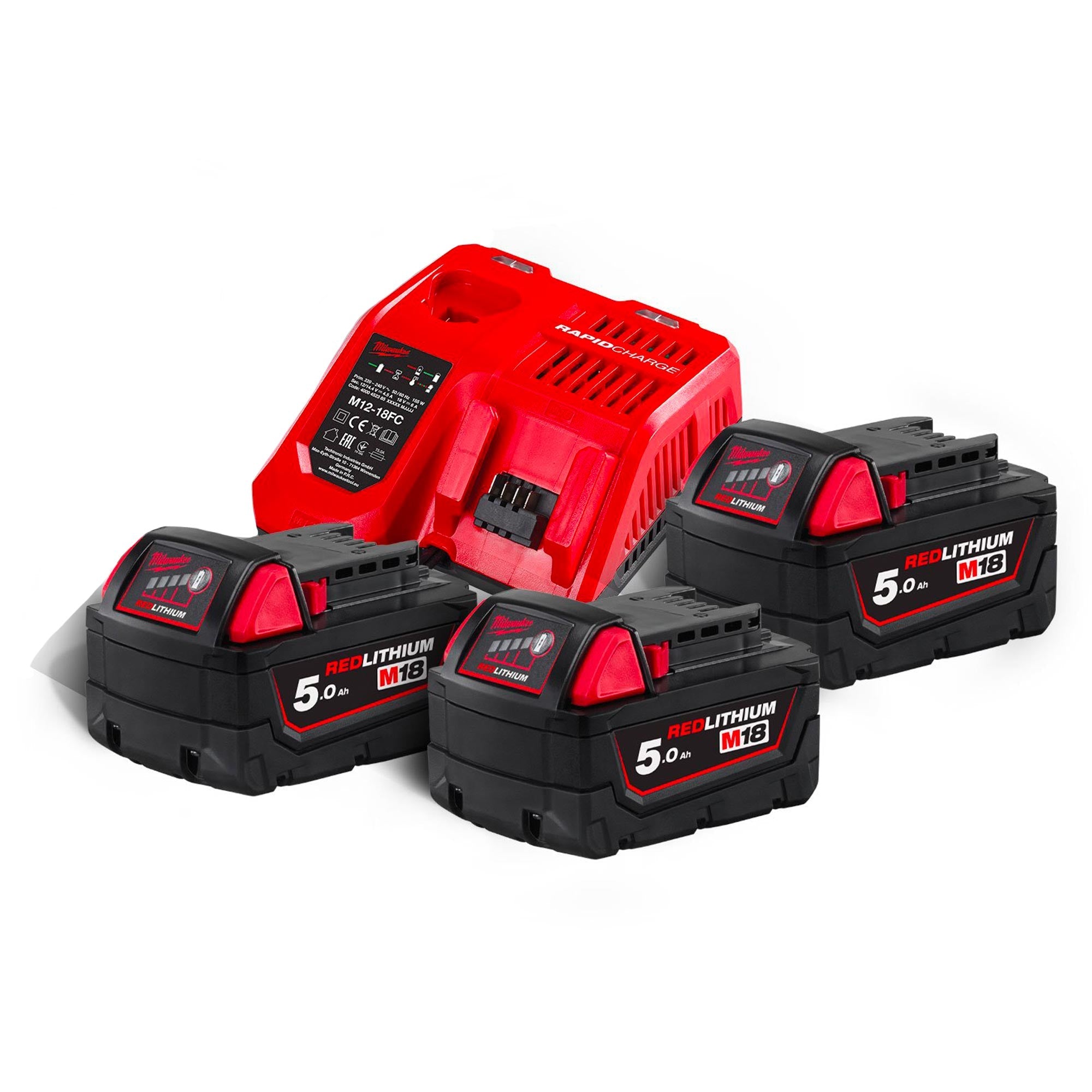 Energiepaket Milwaukee M18 NRGCR-502