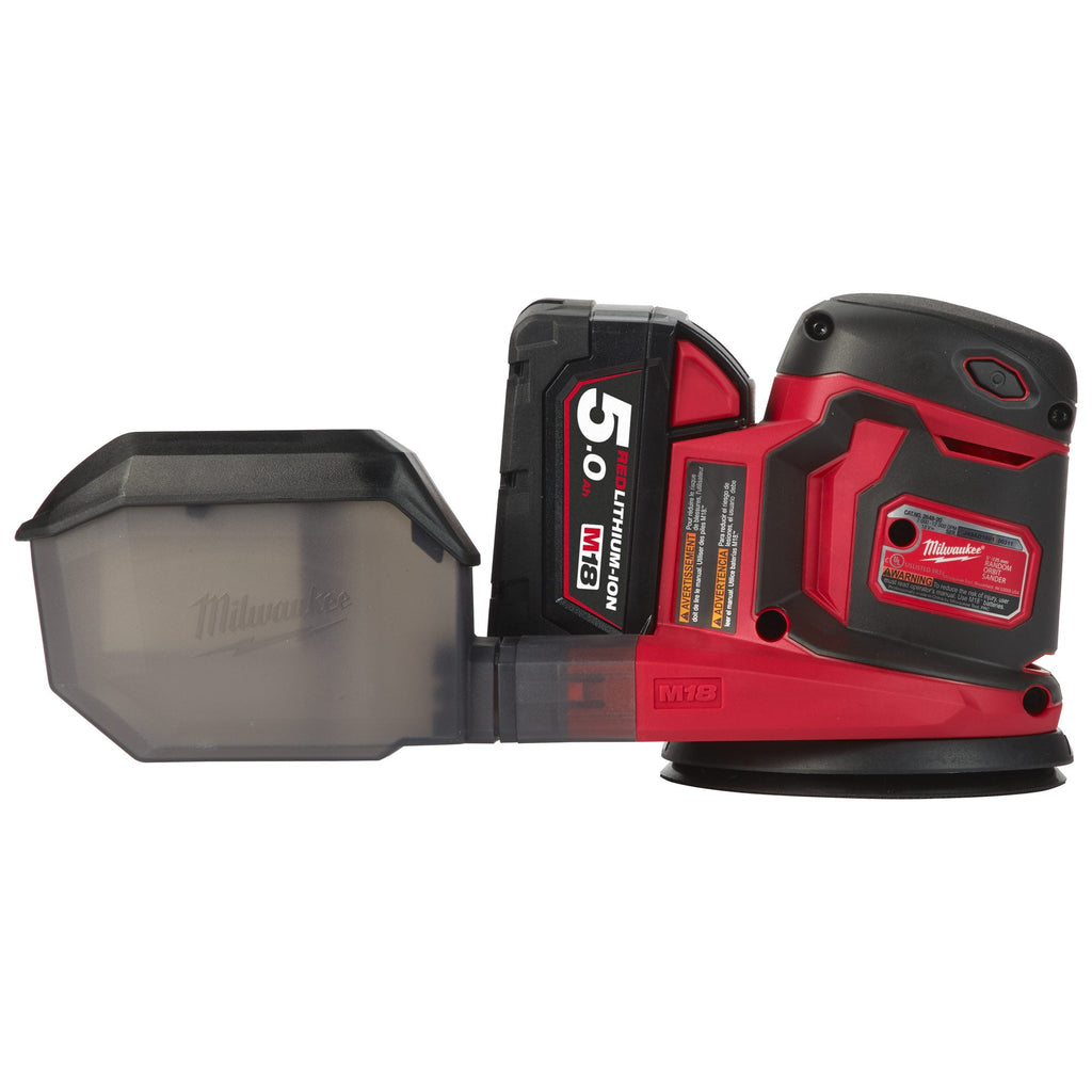 Exzenterschleifer Milwaukee M18 BOS125-502B 18V 5Ah