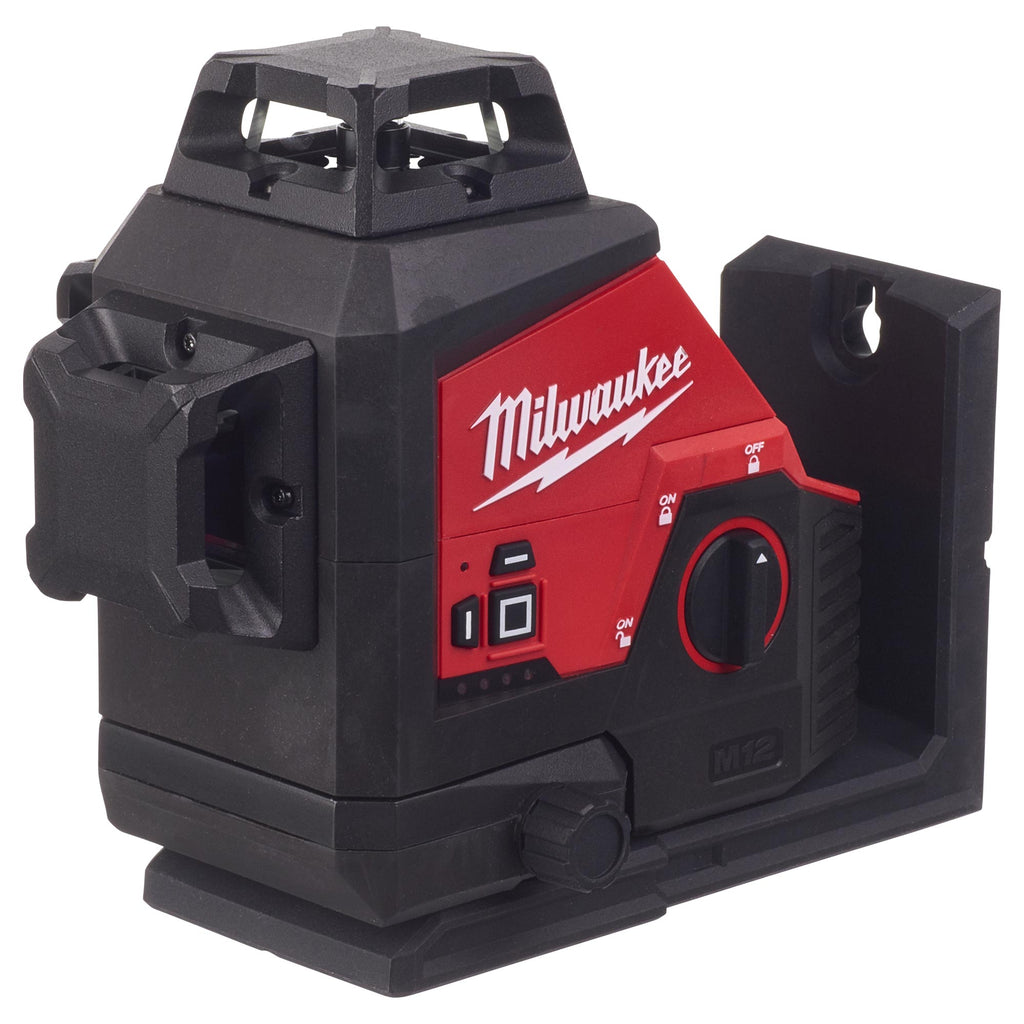 Laser-Wasserwaage Milwaukee M12 3PL-401C