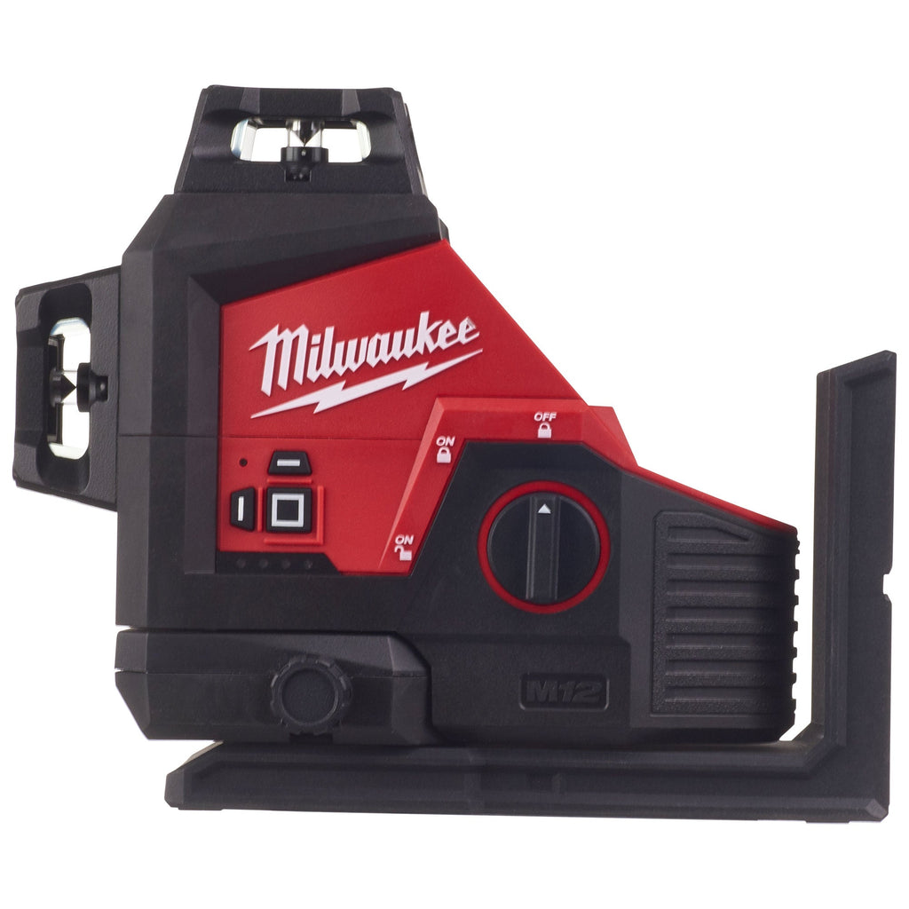 Laser-Wasserwaage Milwaukee M12 3PL-401C