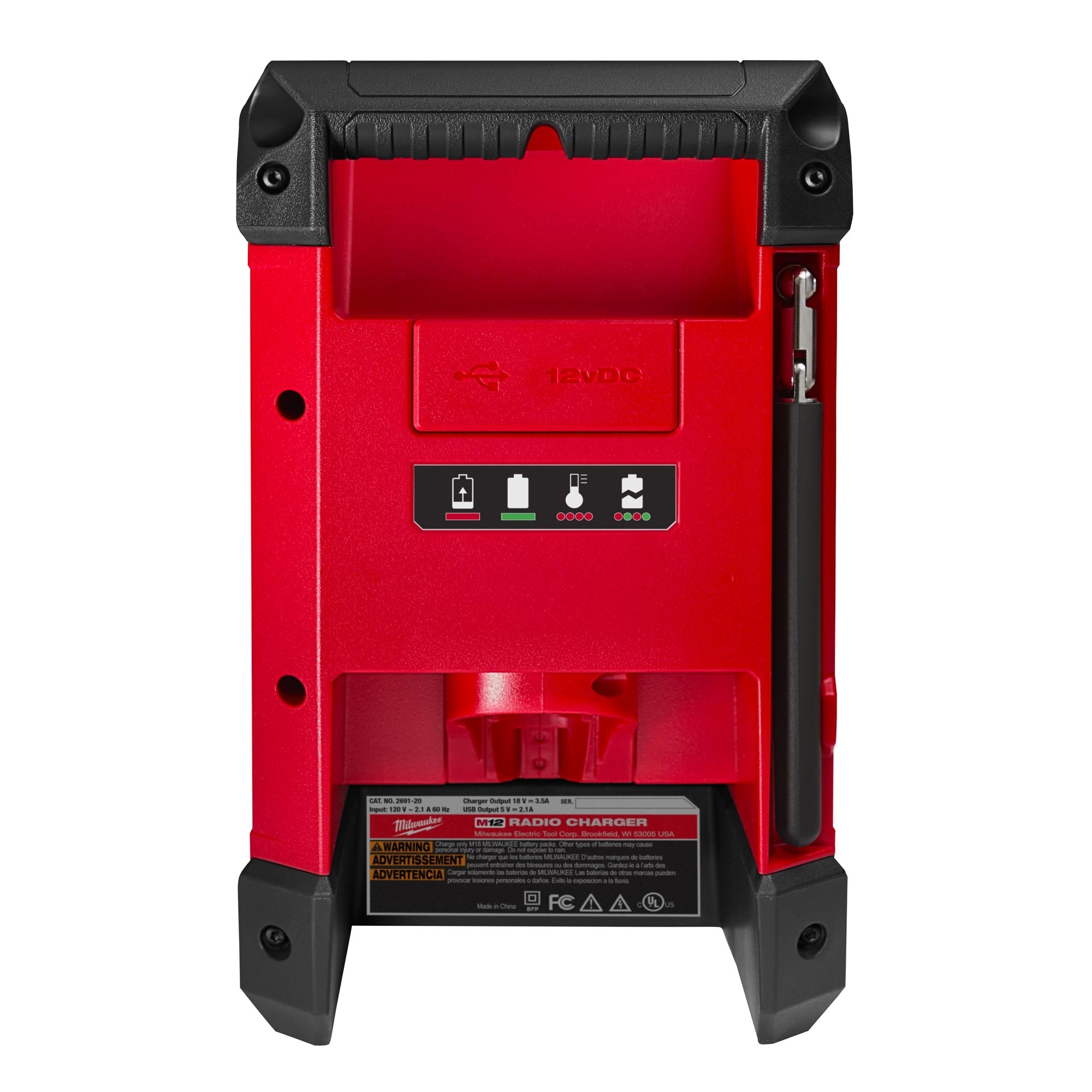 Radio Milwaukee M12 RCDAB+-0 12V