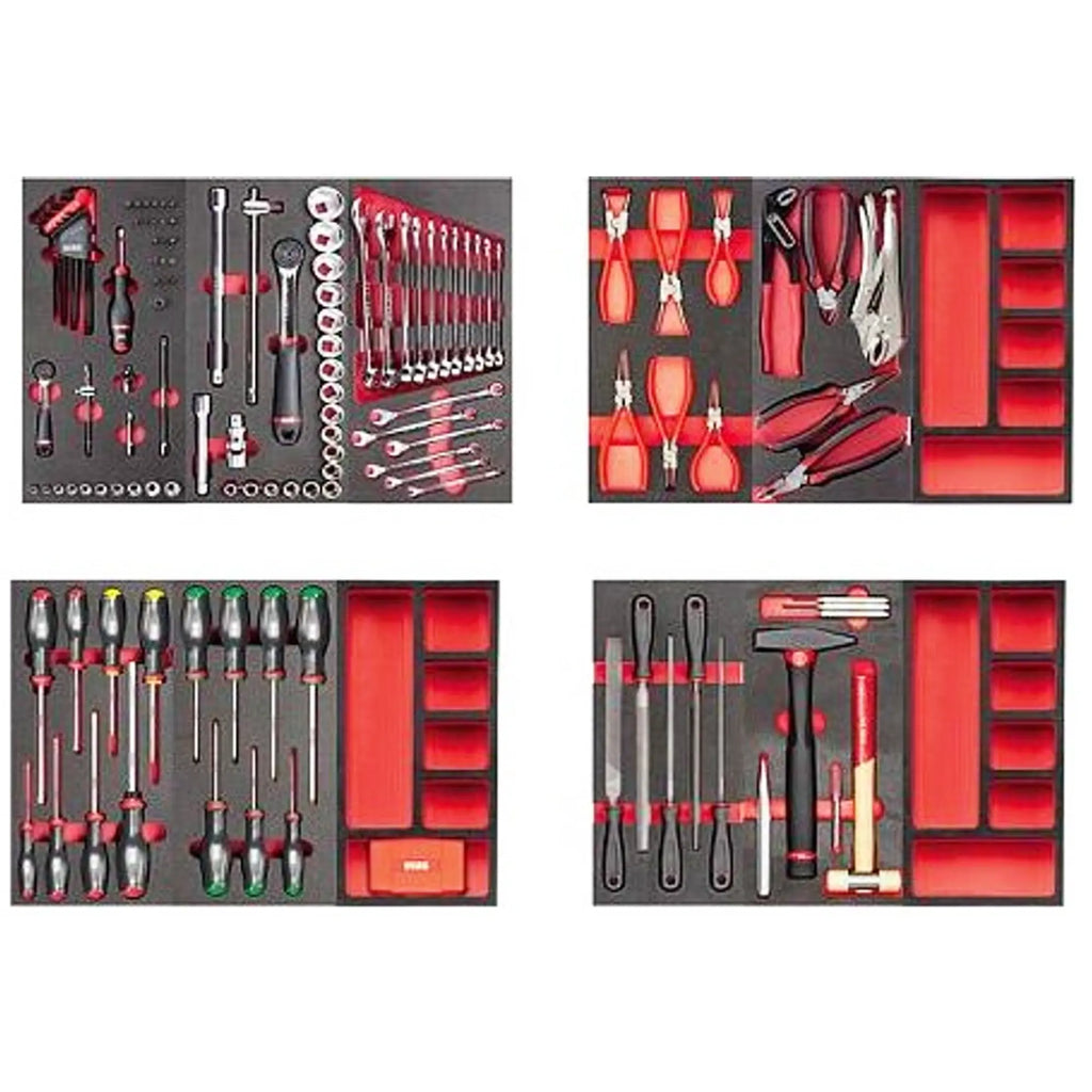 Warenkorb Usag RACING 519 RS6/3MM mit 156-teiligem Wartungsset