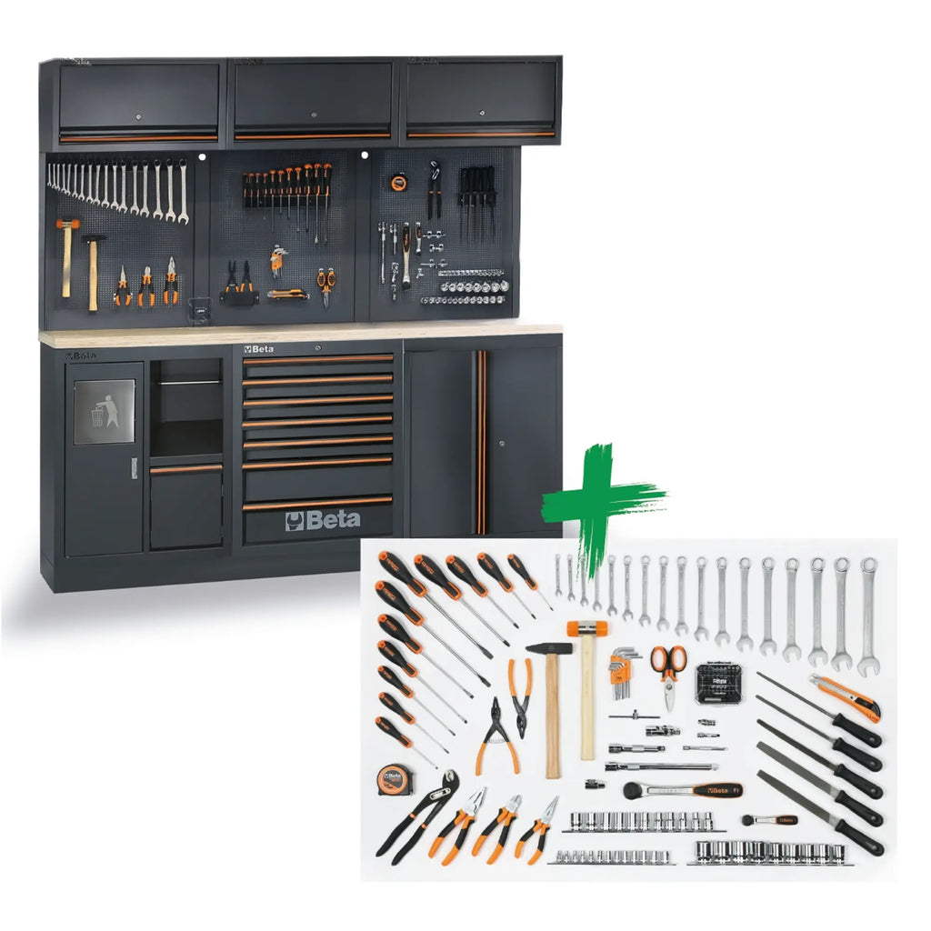 Werkstattmöbel Beta 2.0 AW mit 157 kostenlosen Tools