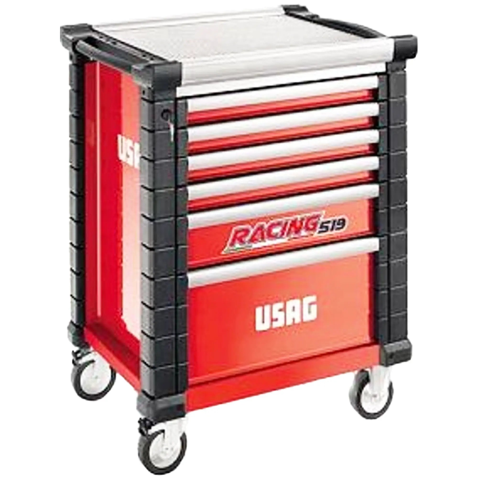Rennwagen Usag 519 RS6/3MA mit Autoreparatur-Sortiment