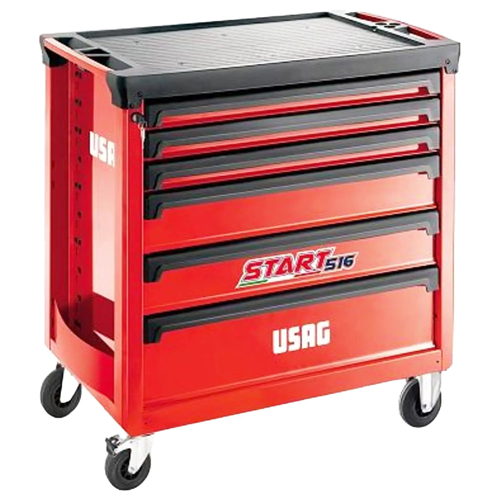 Werkzeugwagen Usag START XL 6 Schubladen mit 302-teiligem Sortiment