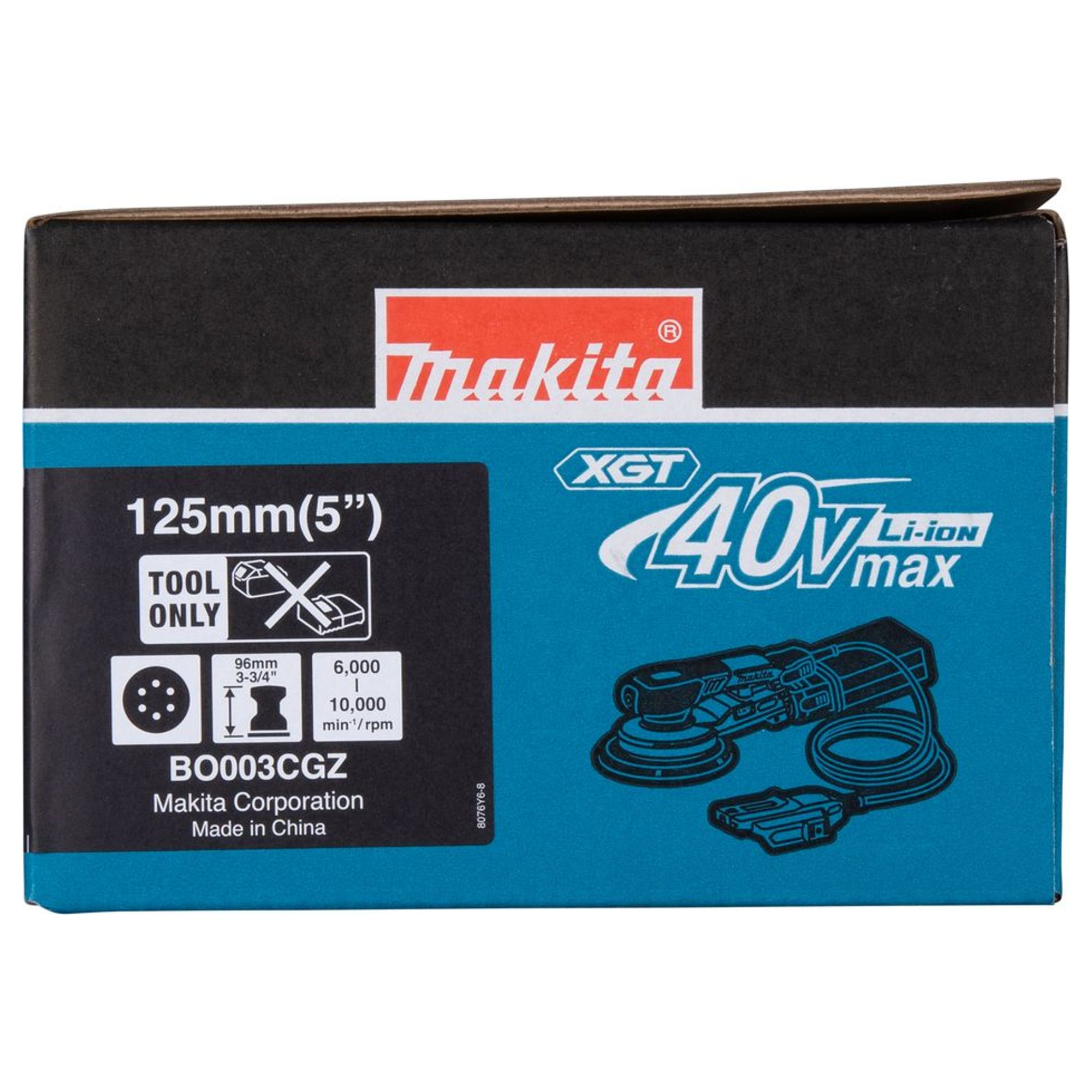 Exzenterschleifer Makita BO003CGZ 40V