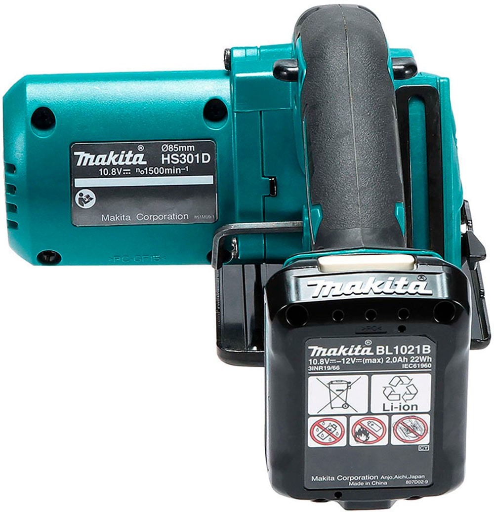 Makita Akku-Handkreissäge »12V HS301DZ« 12 V, 85 mm, ohne Akku und Ladegerät