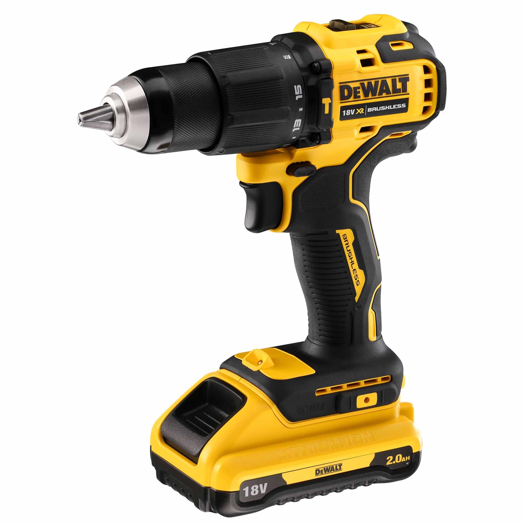 Bohrschrauber Dewalt DCD709D2T-QW 18V 2Ah