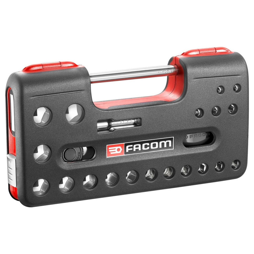 Facom S.360DBOX4PB 1/2" Steckschlüsselsatz mit Ratsche (22-teilig)