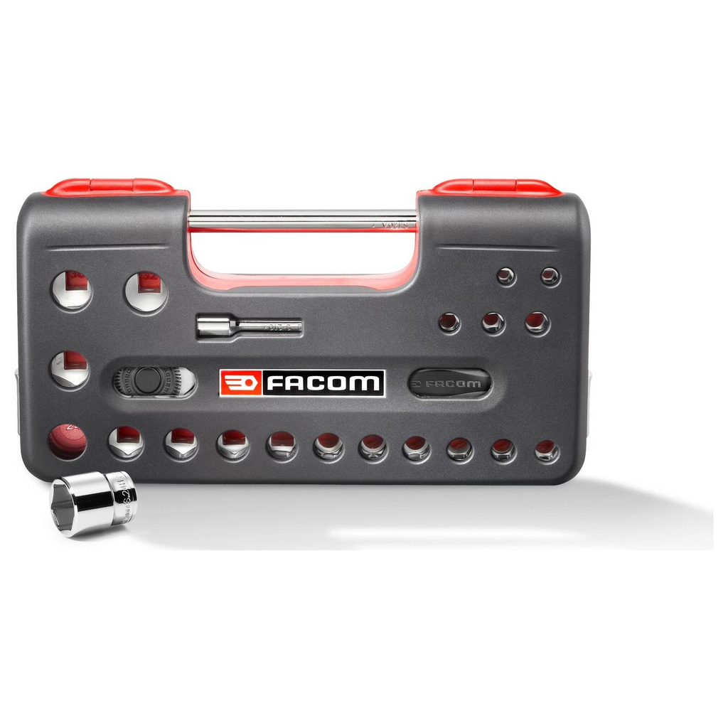 Facom S.360DBOX4PB 1/2" Steckschlüsselsatz mit Ratsche (22-teilig)