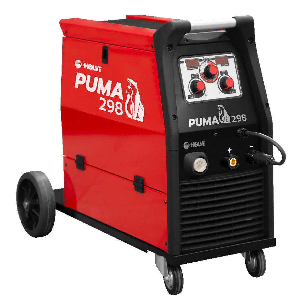 Multiprozess-Schweißgerät Helvi Puma 298 + Kit 300A