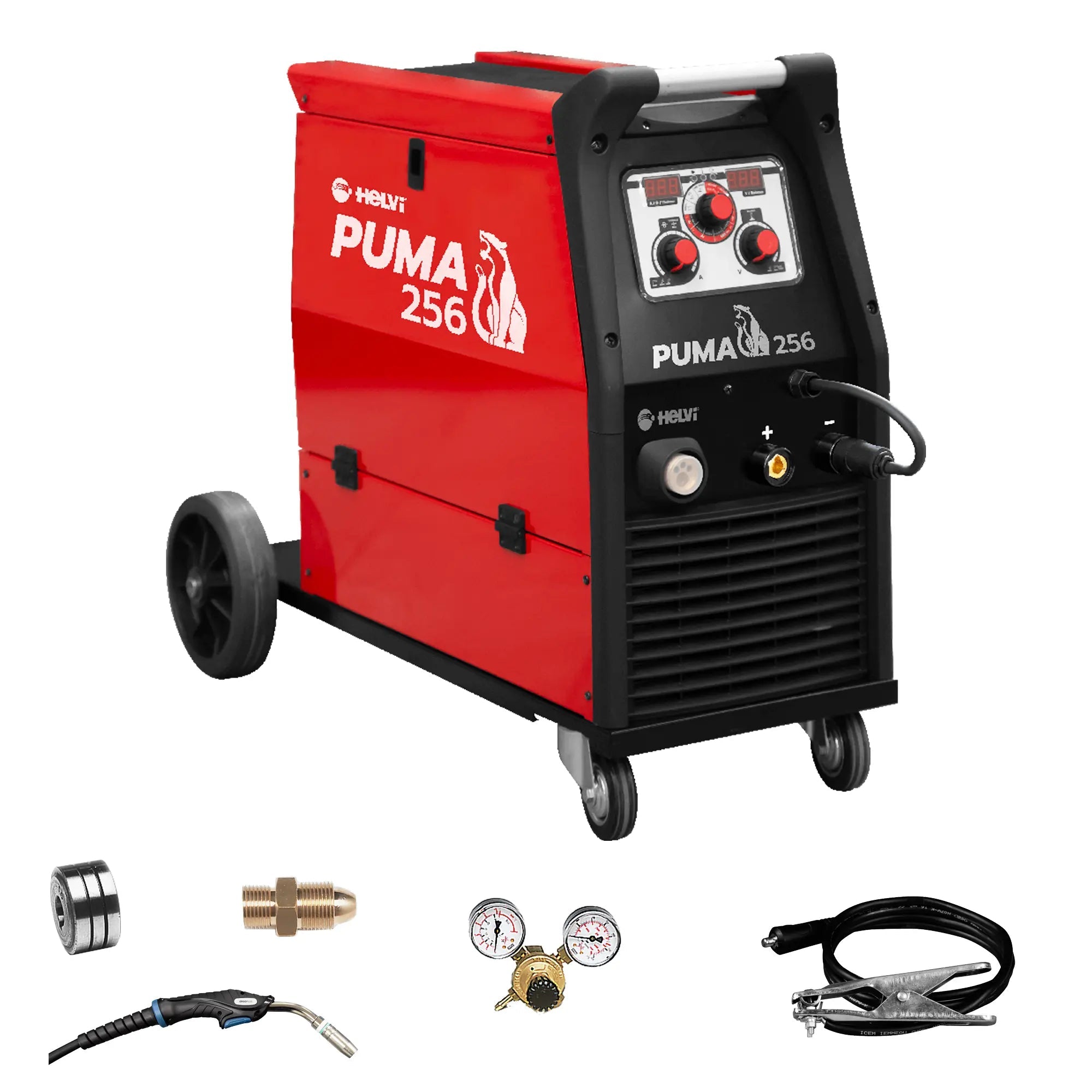 Mehrprozess-Schweißmaschine Helvi Puma 256 + Kit 250A