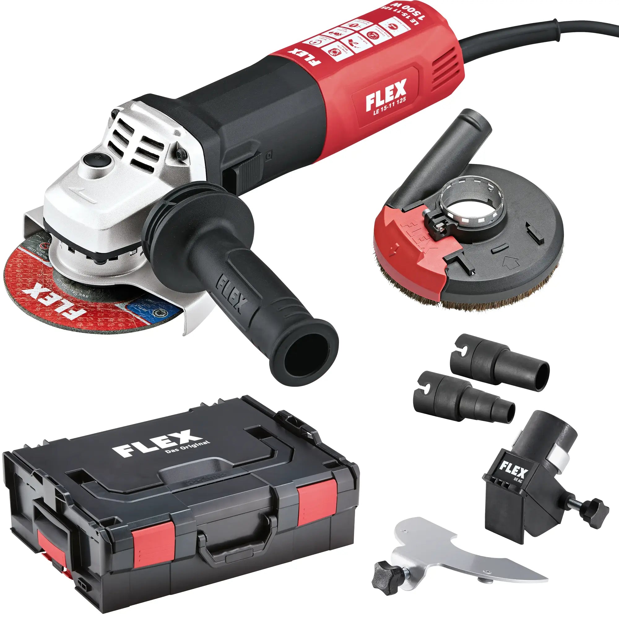 Winkelschleifer Flex LE 15-11 125 L-BOXX