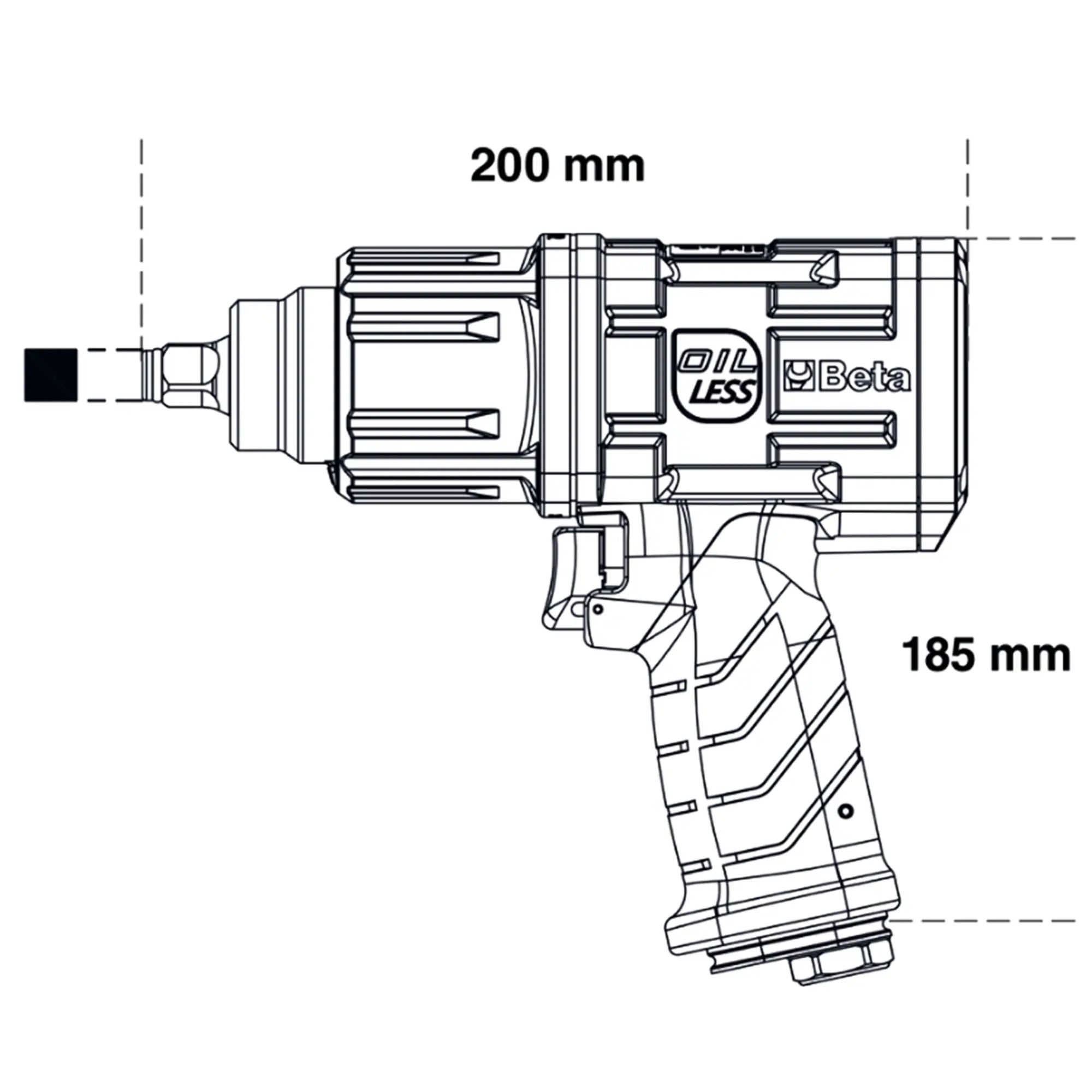 Druckluftschrauber Beta 1927OLS