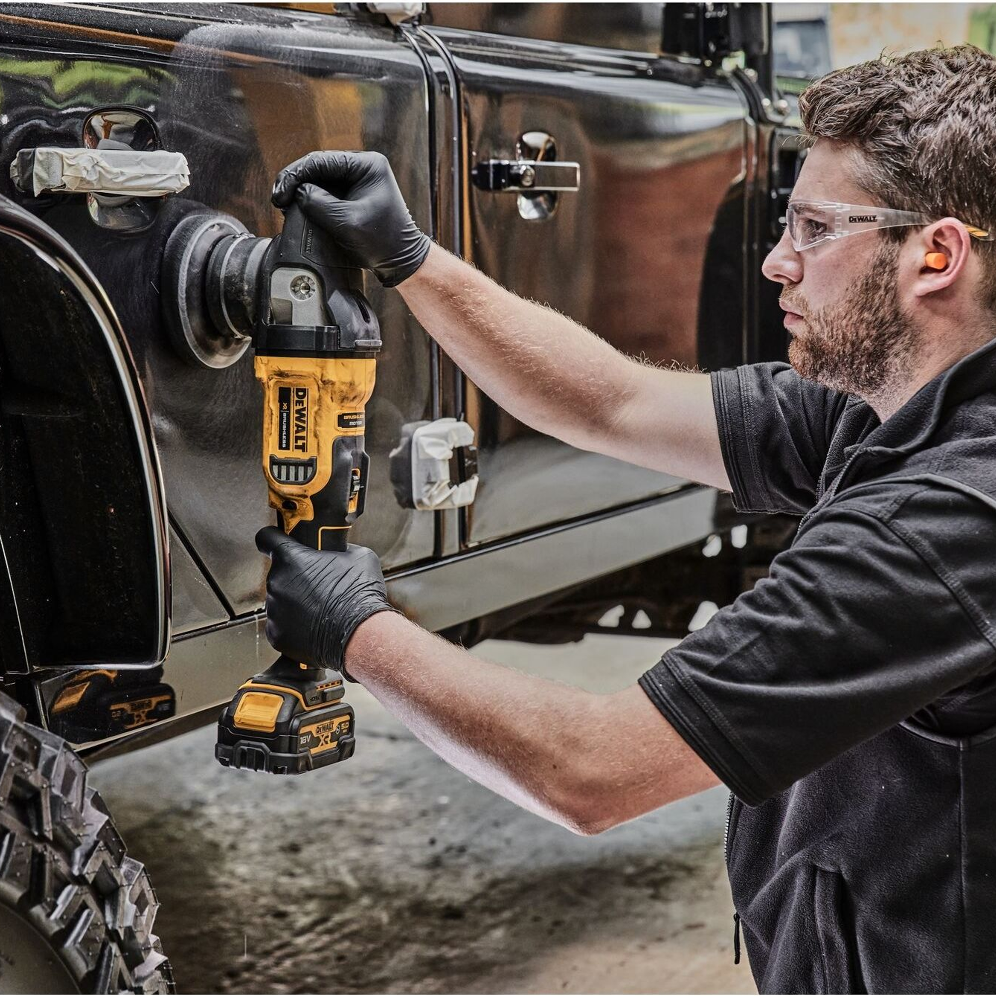Exzenterpoliermaschine Dewalt DCM848N-XJ 18V 125mm