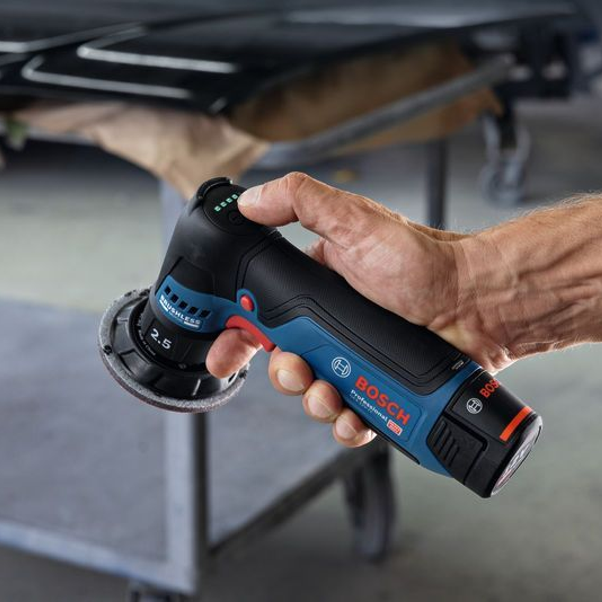 Sander Bosch GEX 12V-77 PRO 12V