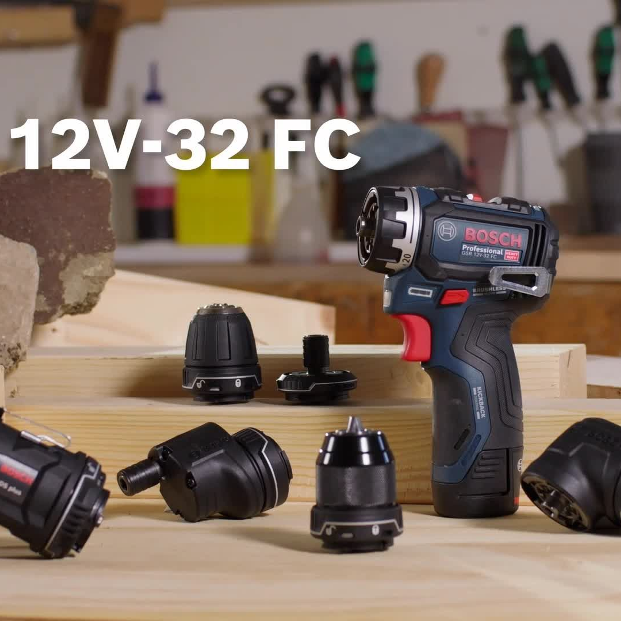 Bohrschrauber Bosch GSR 12V-32 FC PRO 12V