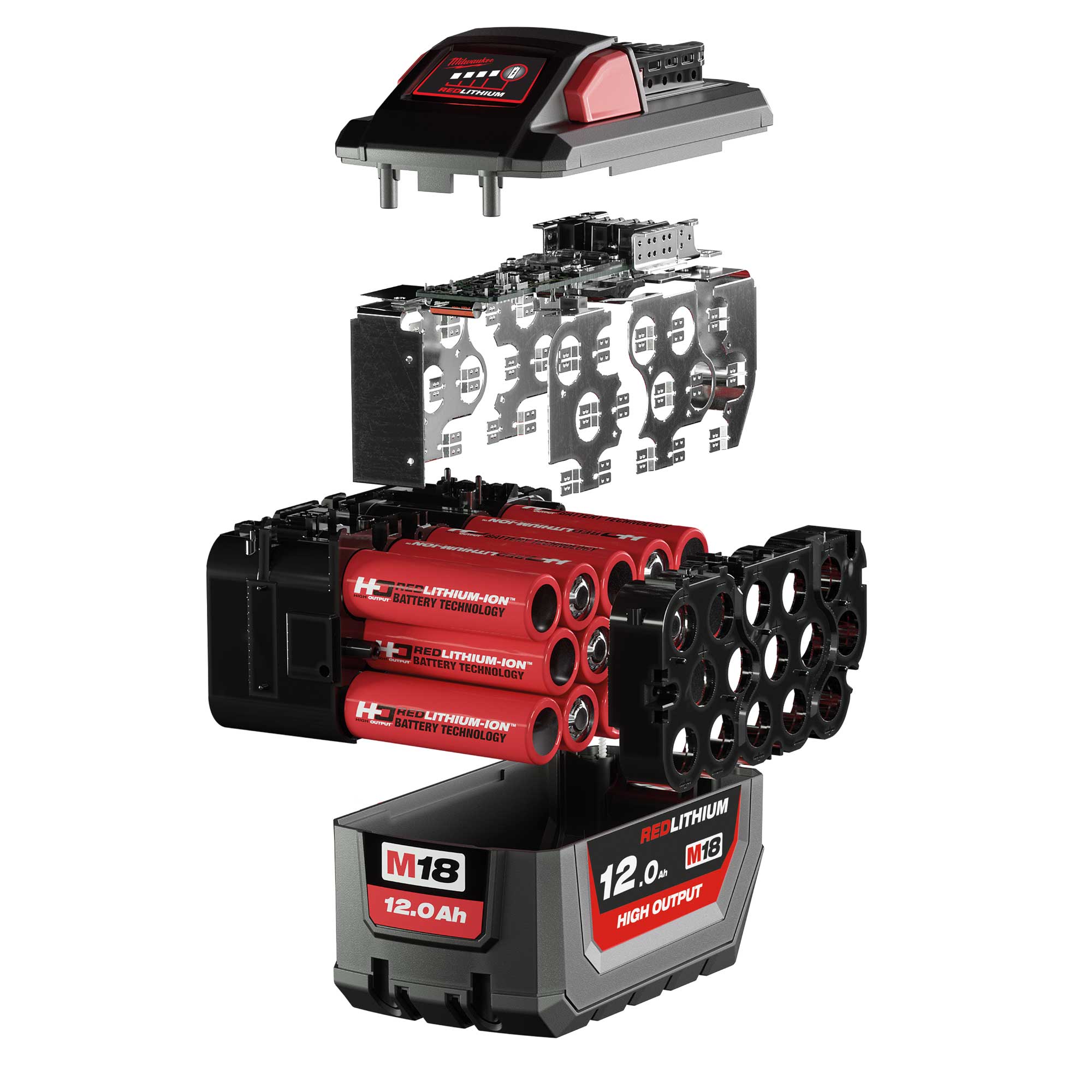 Schlagzeug Milwaukee M18 HB 12Ah