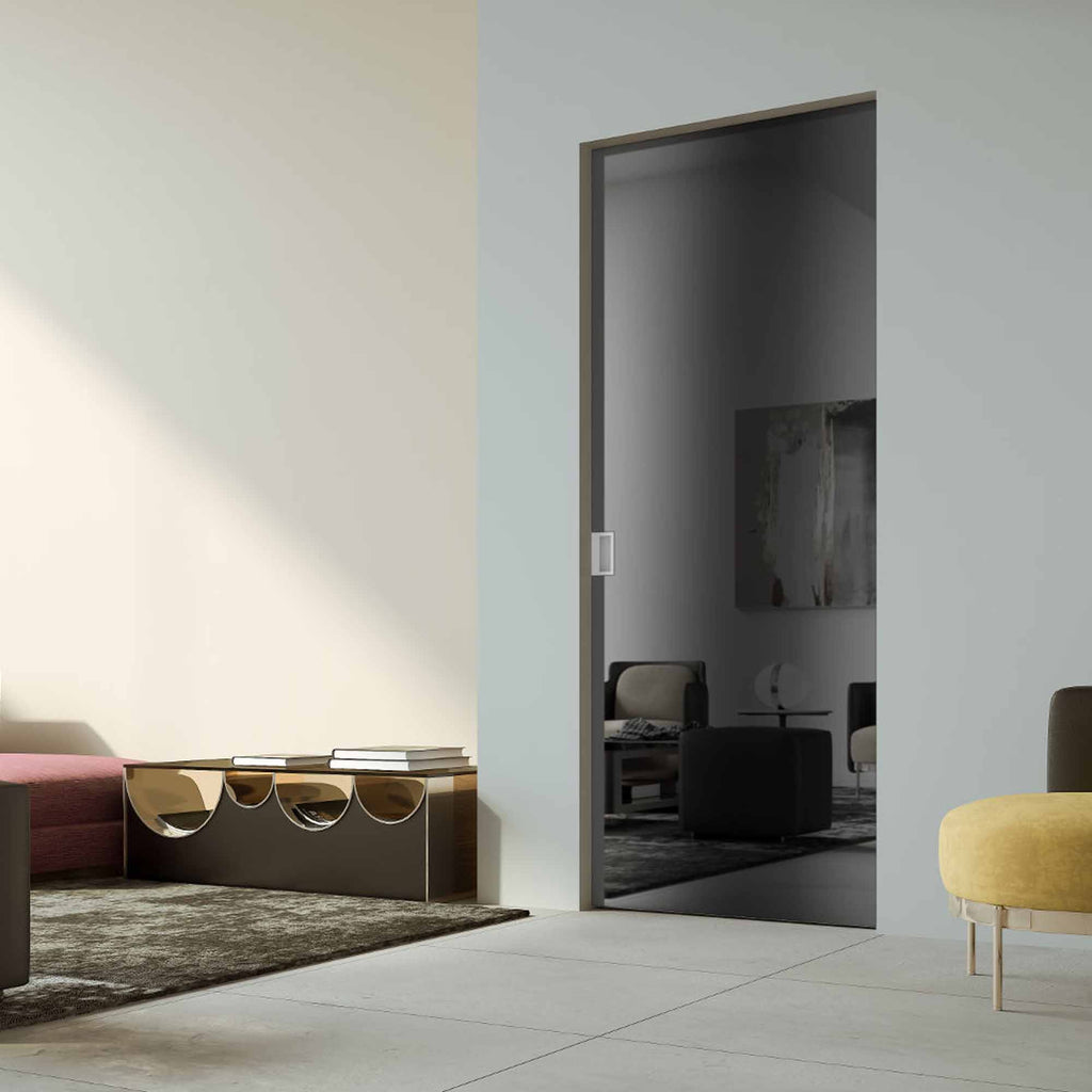 Schiebetür Scrigno Essential Mirr 2400H Glastür