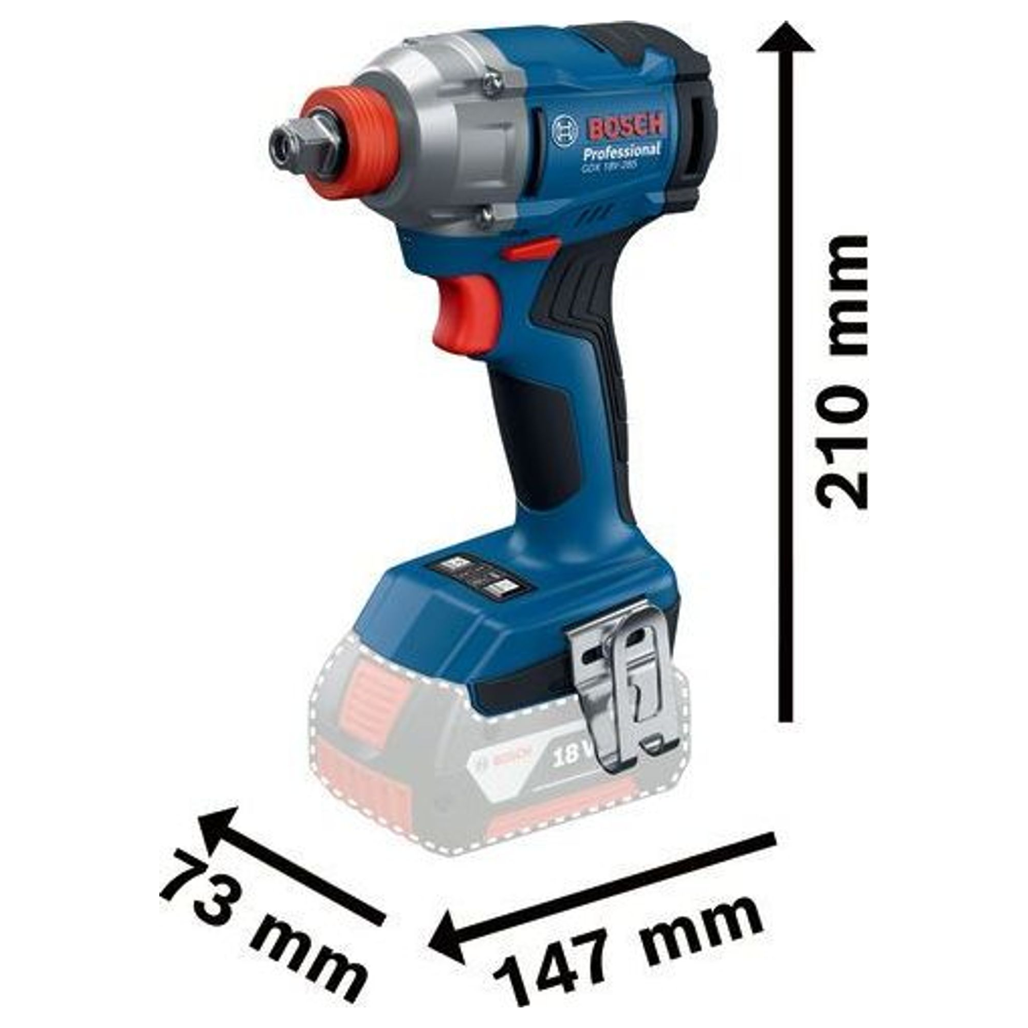 Schlagschrauber Bosch GDX 18V-285 PRO 18V