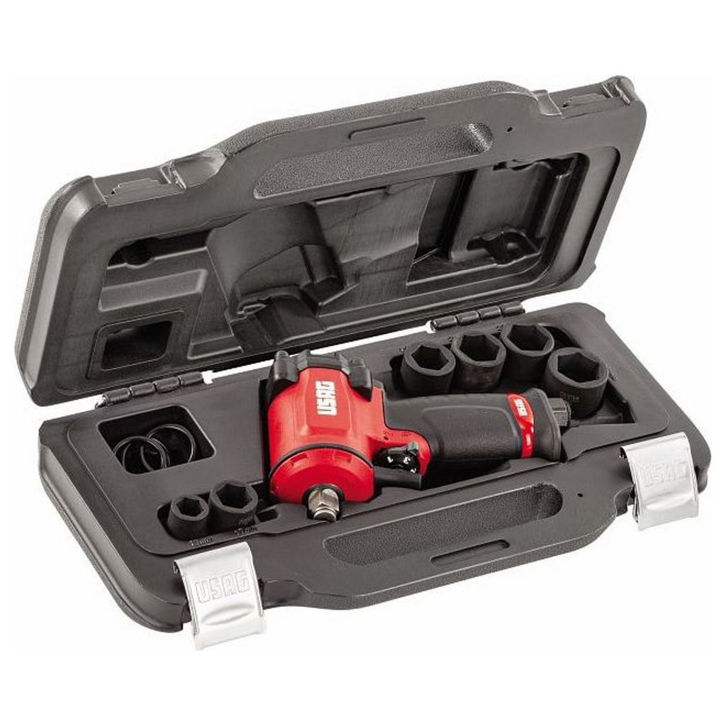 Schlagschrauber-Set Usag 942 PC3/C7 mit 7-teiligem Maschinensteckdosensatz