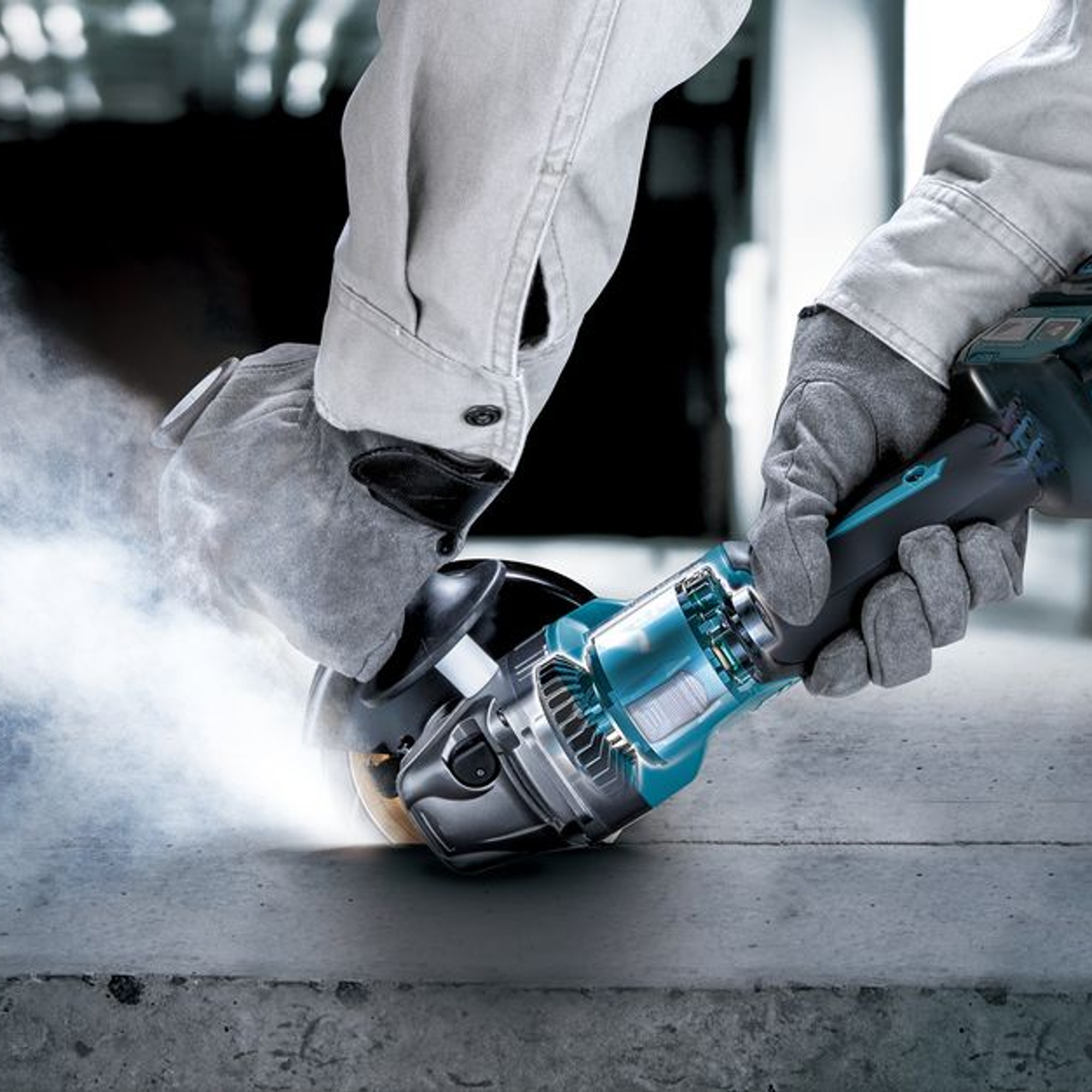 Schleifer Makita GA023GU201 40V 4Ah