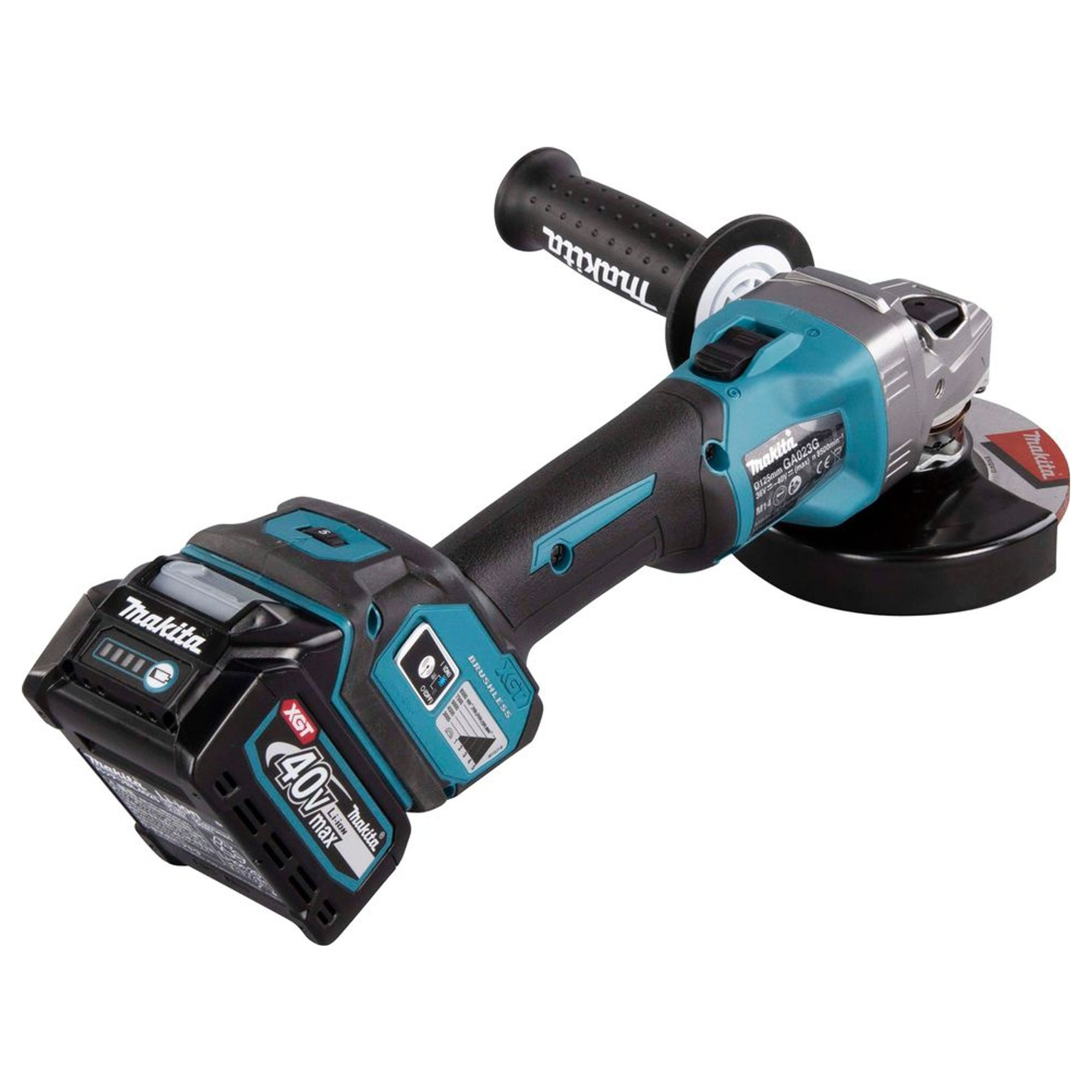 Schleifer Makita GA023GU201 40V 4Ah