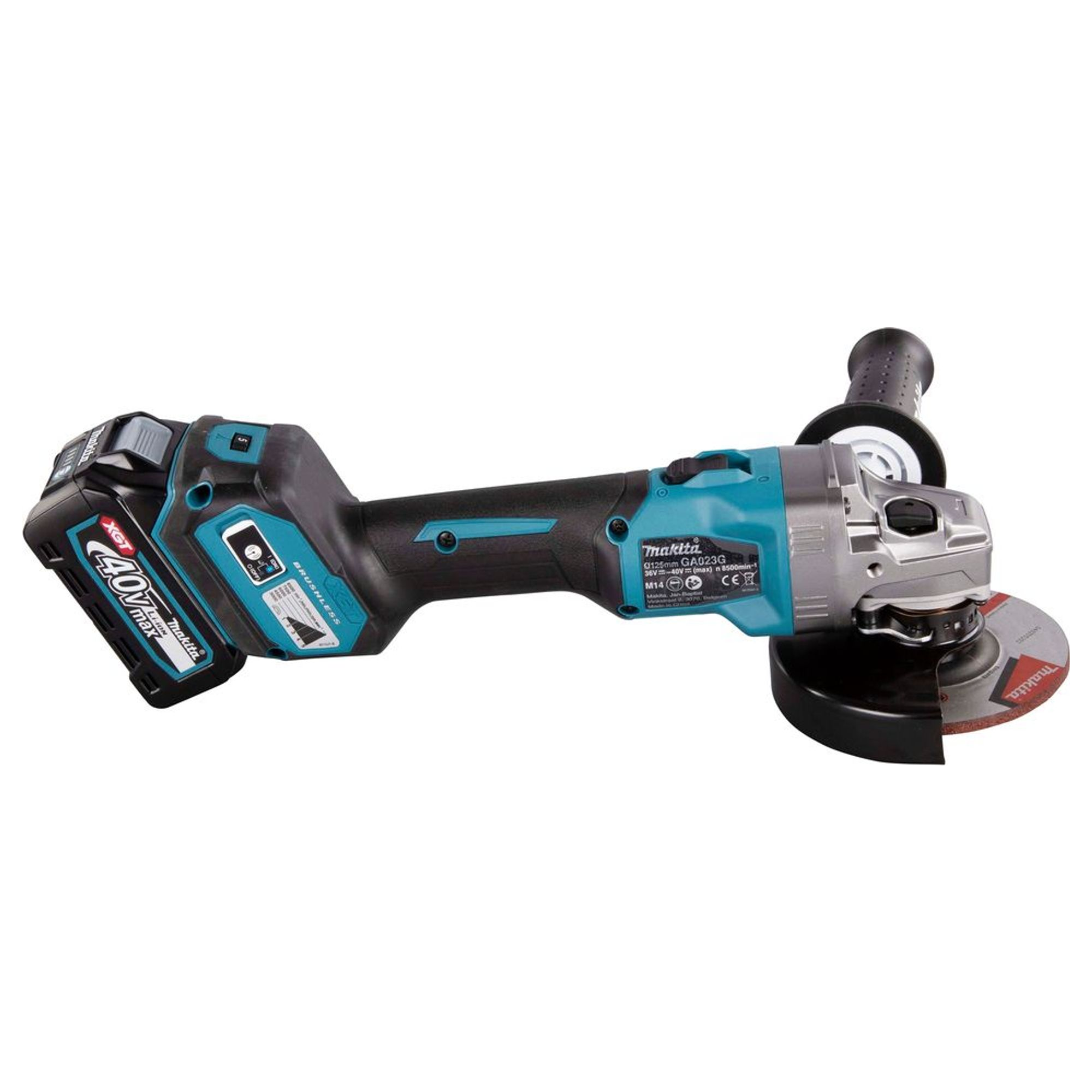Schleifer Makita GA023GU201 40V 4Ah
