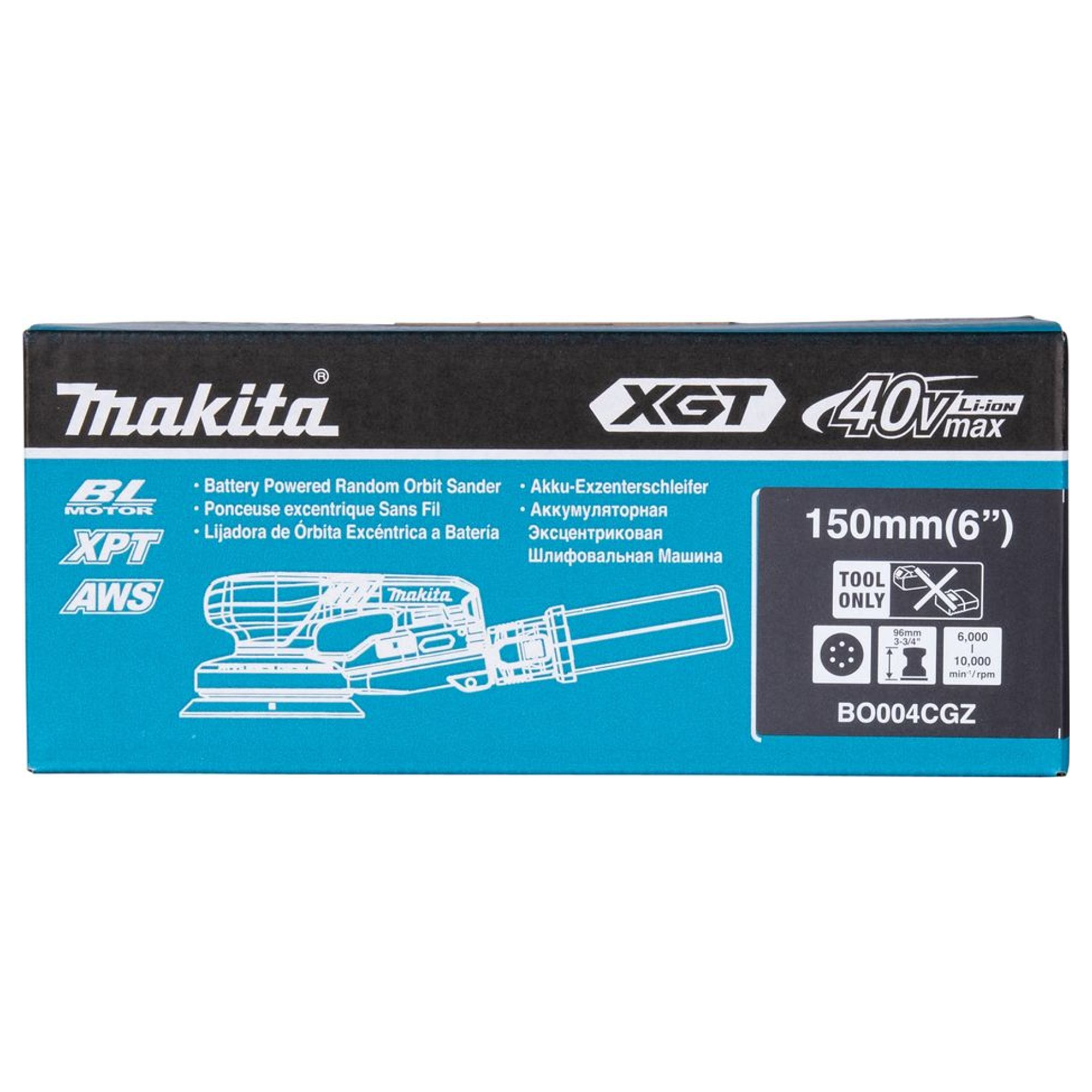Exzenterschleifer Makita BO004CGZ 40V