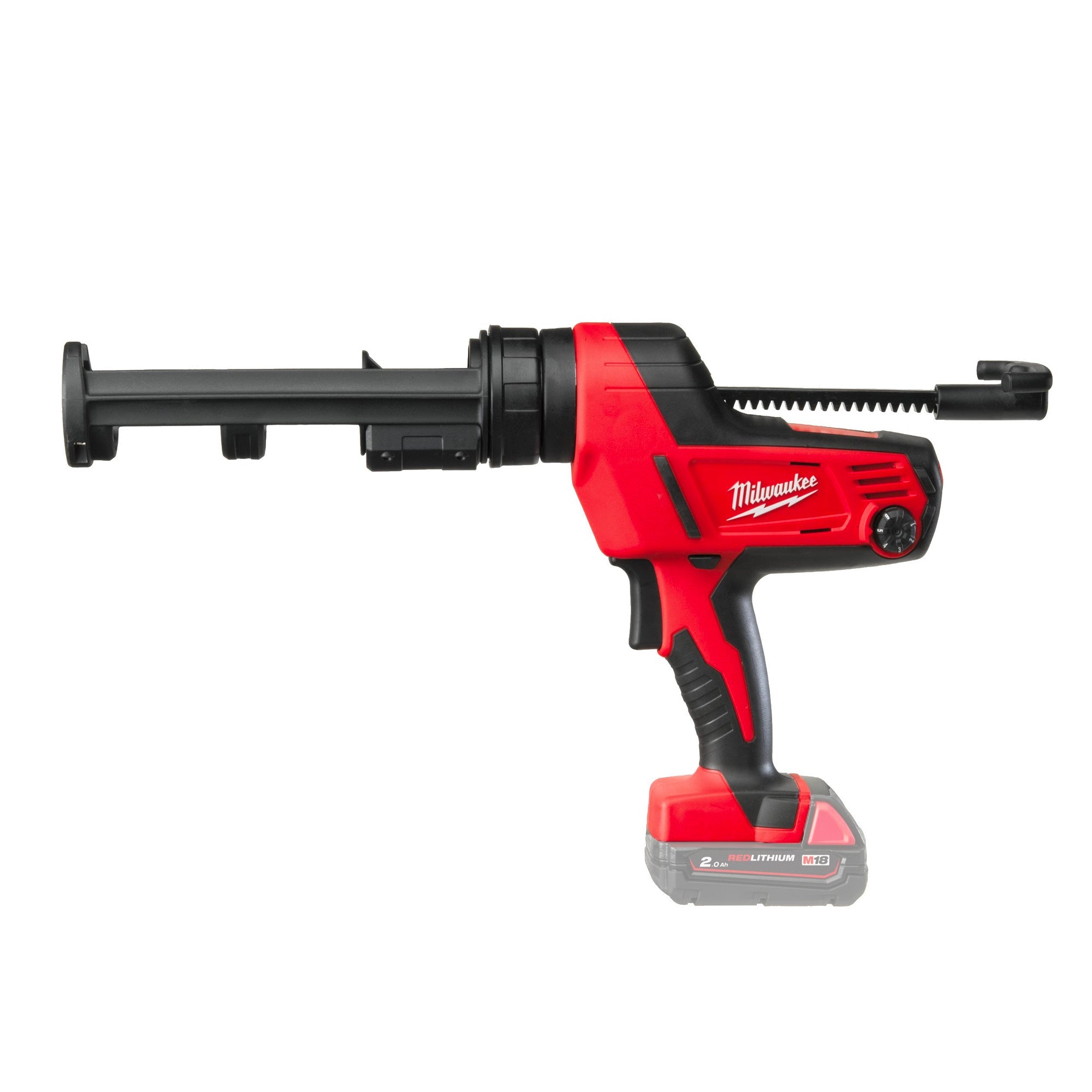 Silikonpistole Milwaukee C18 PCG/310C-201B 18V 2Ah