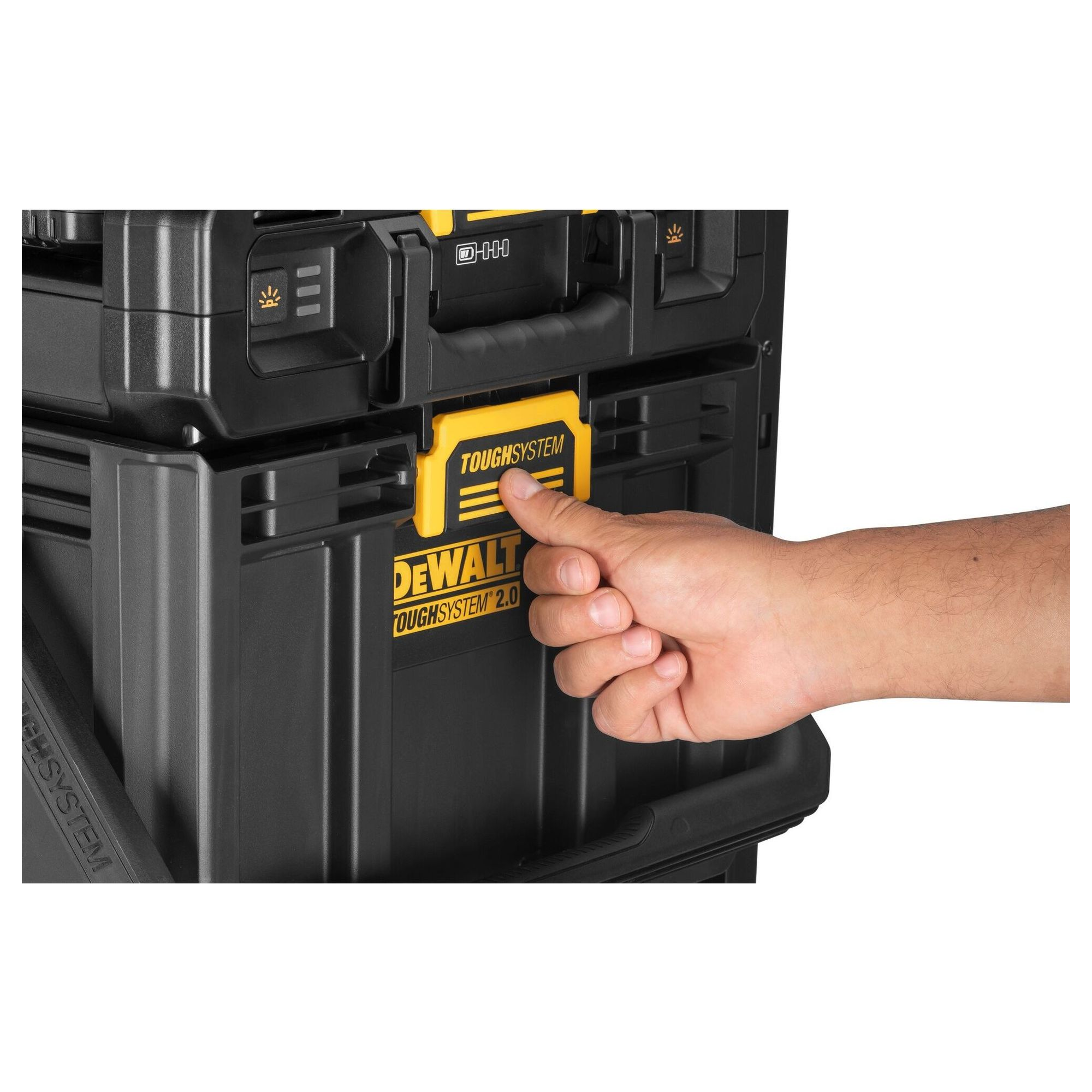 Leuchtturm auf der Baustelle Dewalt DWST08061-1 ToughSystem 2.0 18V