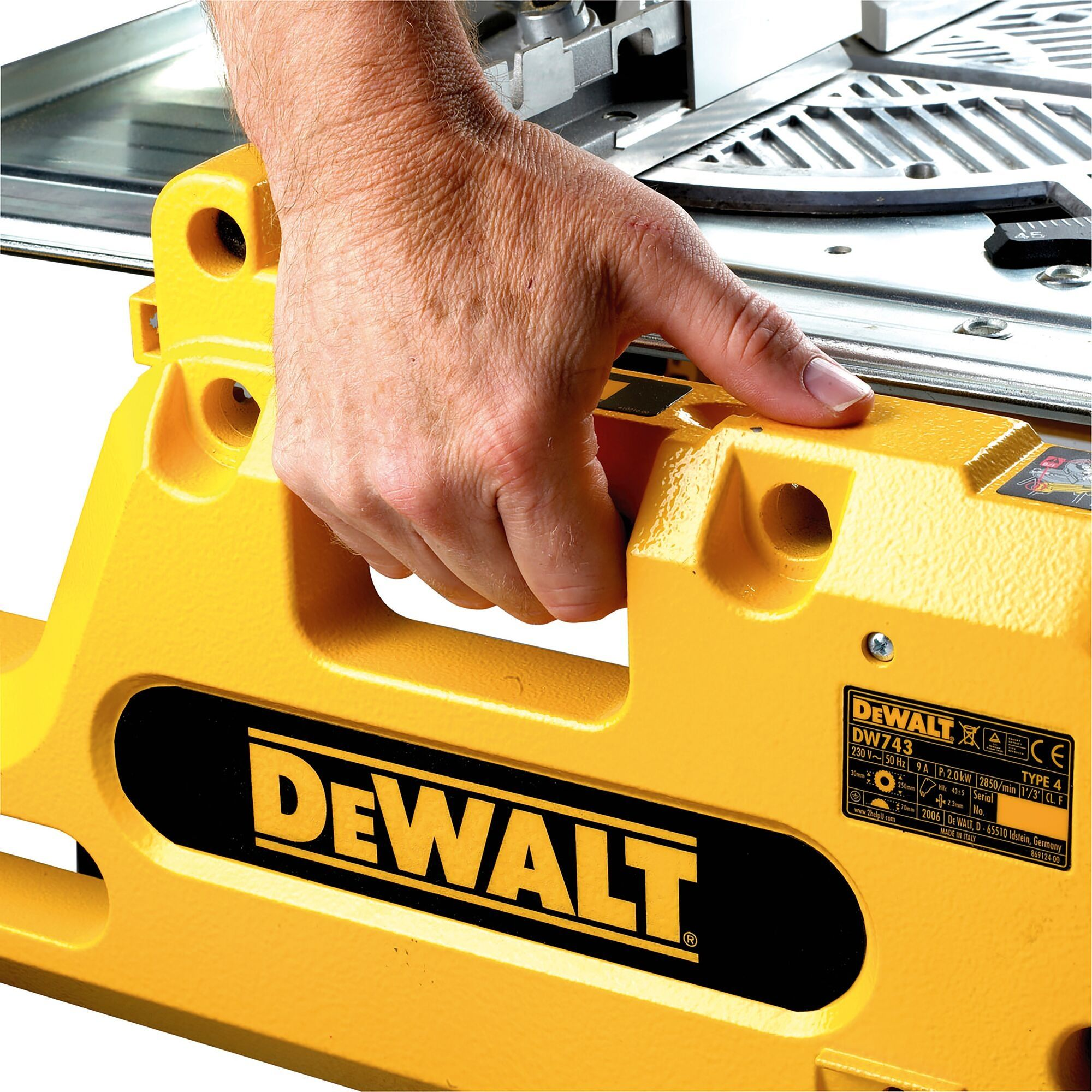Kombinierte Säge Dewalt DW743N-QS 250mm 1550W