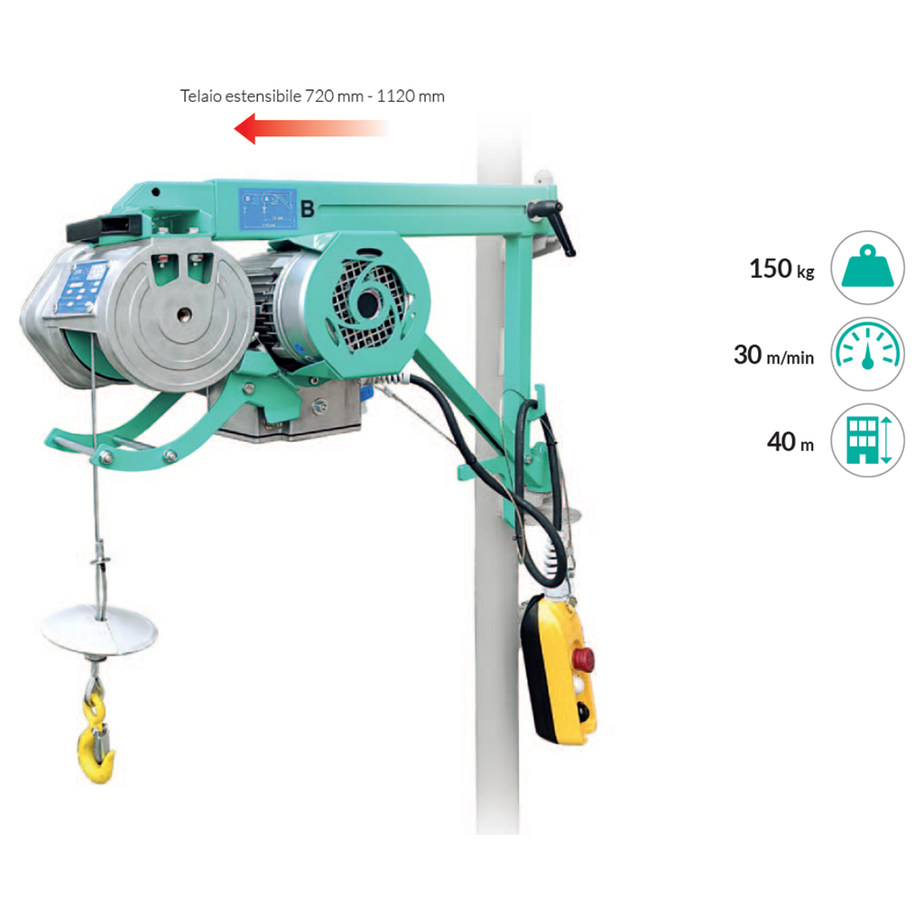 Aufzug Imer ET 150 NEO 800W