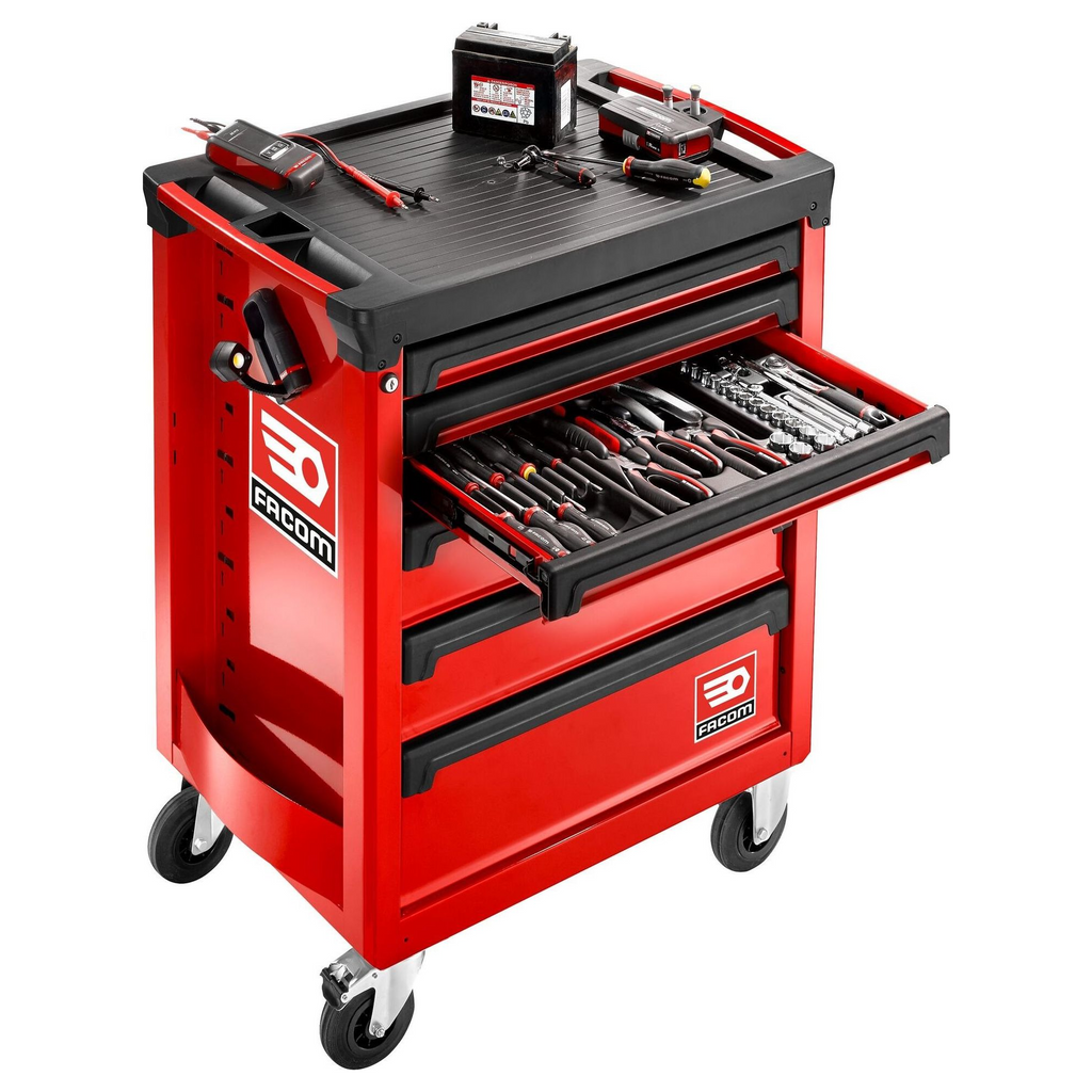Facom ROLL.6M3A Mobiler Schubladenschrank mit 6 Schubladen