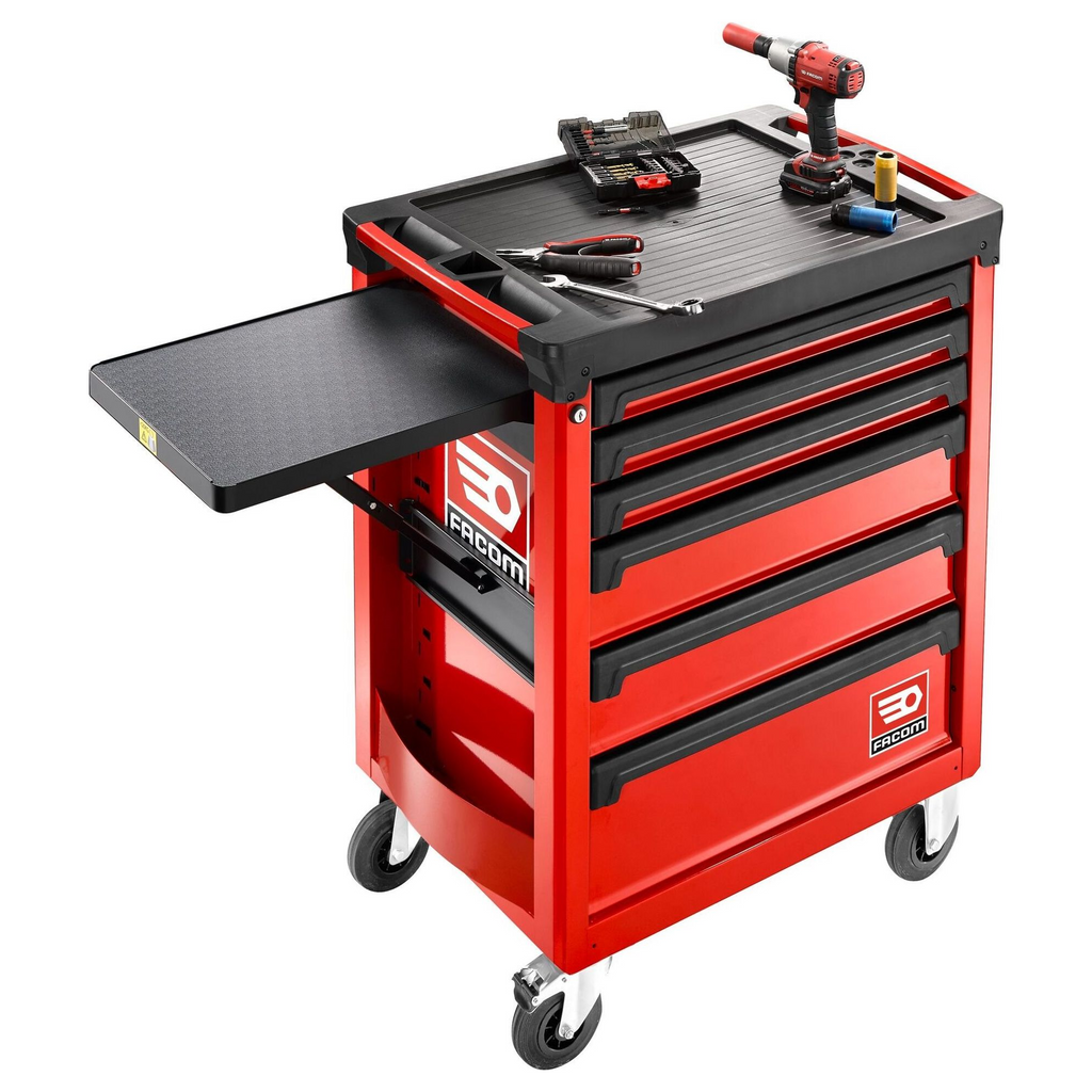 Facom ROLL.6M3A Mobiler Schubladenschrank mit 6 Schubladen
