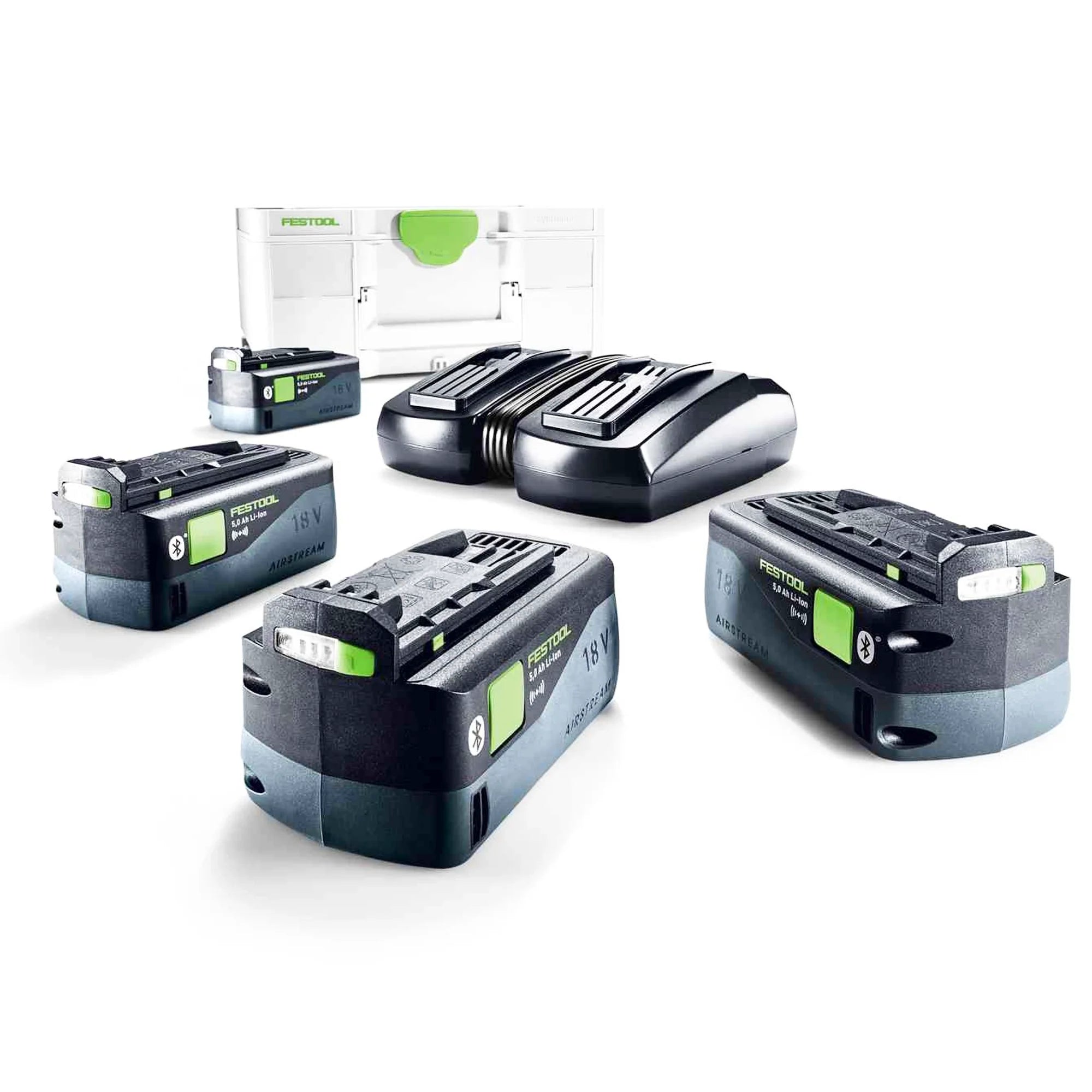 Energieset Festool SYS 18V 4x/TCL 6 DUO 5Ah