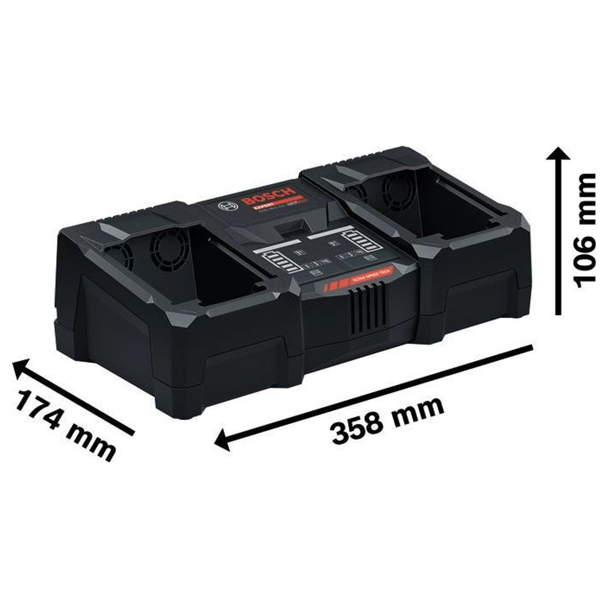 Ladegerät Bosch Expert EXAL18V2-320 18V