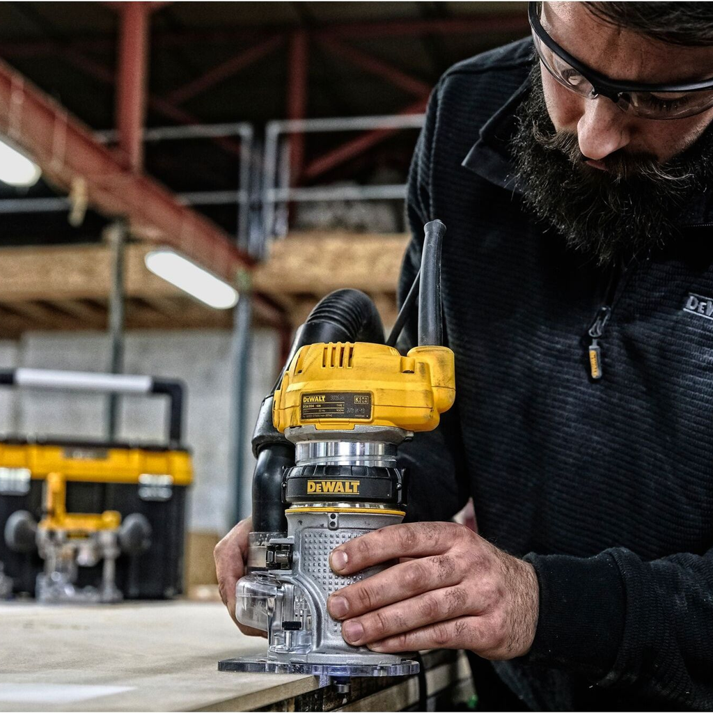 Elektrische Fräsmaschine Dewalt D26204K-QS 900W 8mm