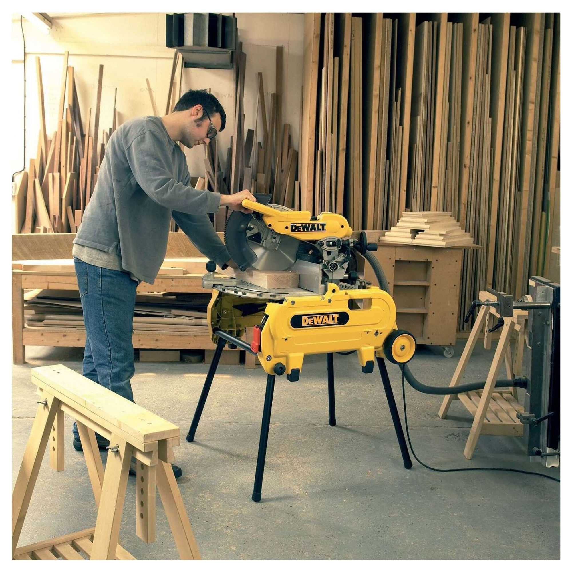 Kombinierte Säge Dewalt D27107-QS 305 mm 2000 W