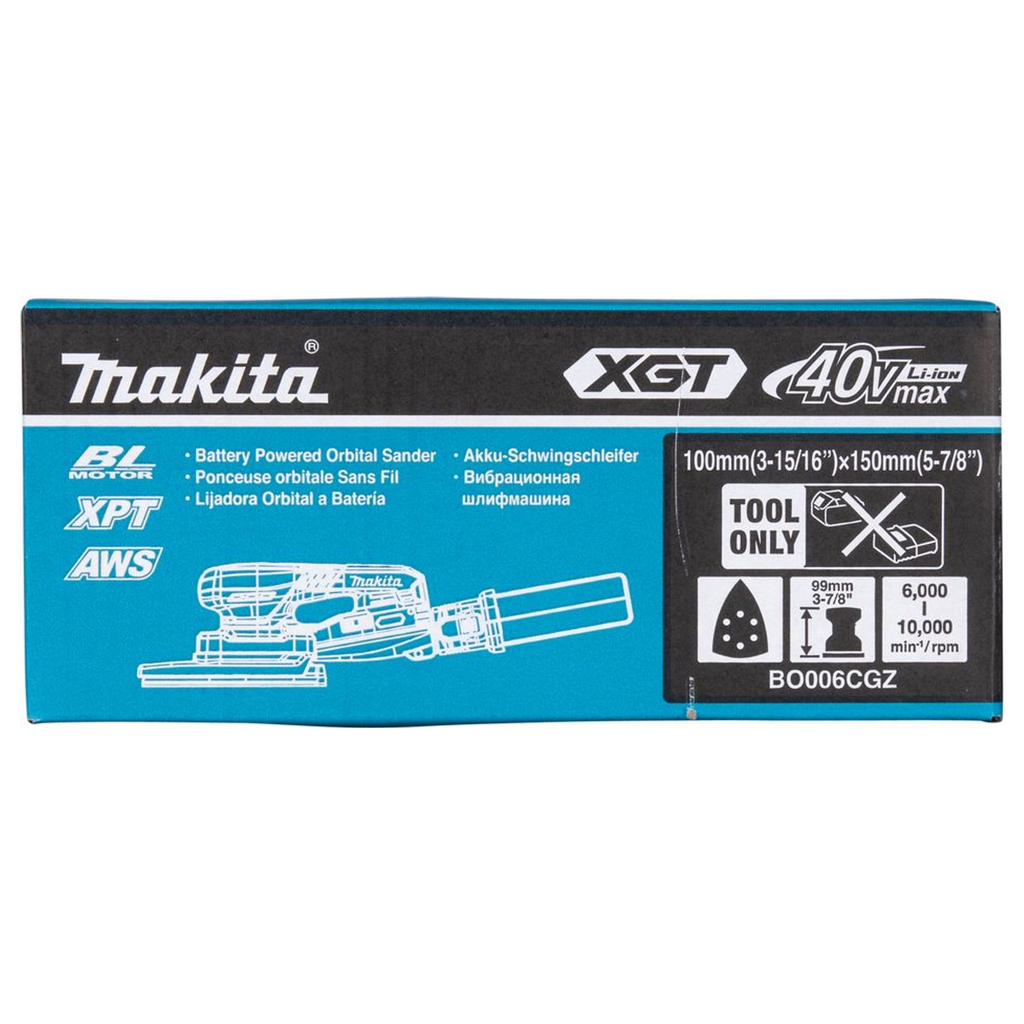 Delta Exzenterschleifer Makita BO006CGZ 40V