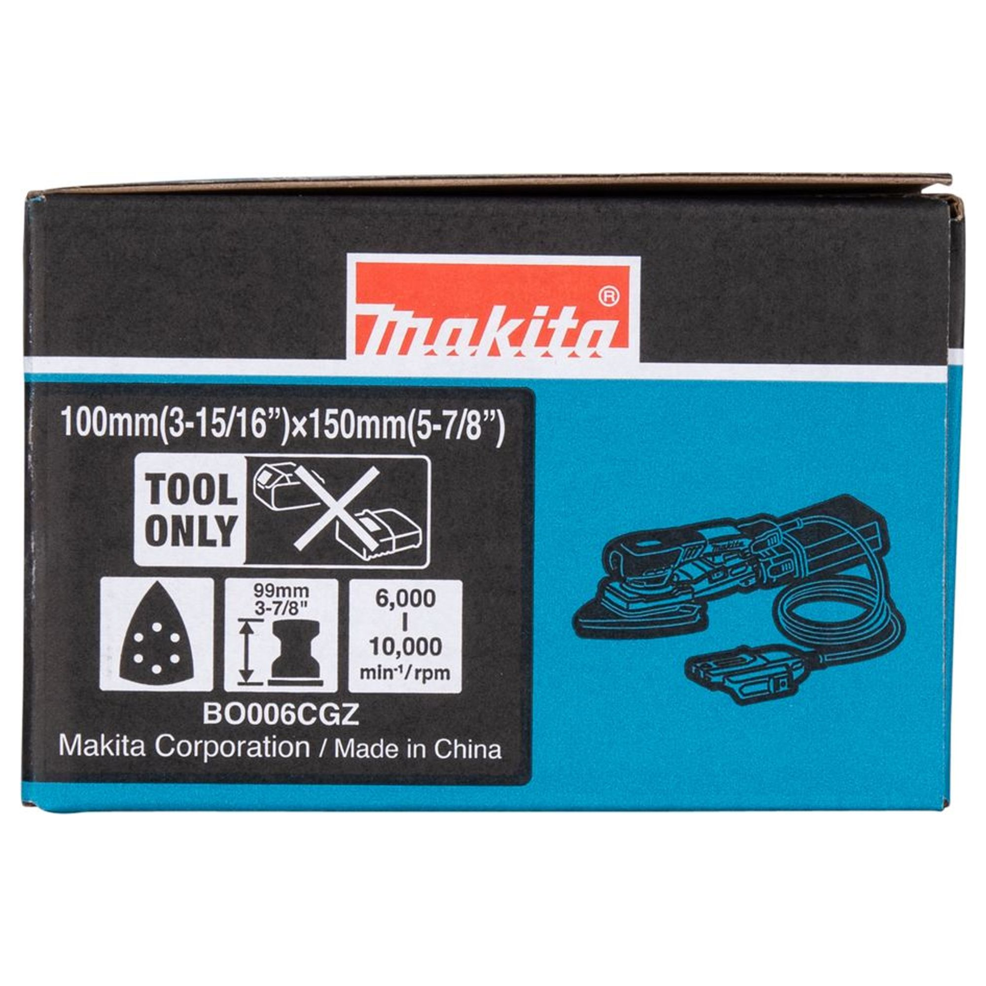 Delta Exzenterschleifer Makita BO006CGZ 40V