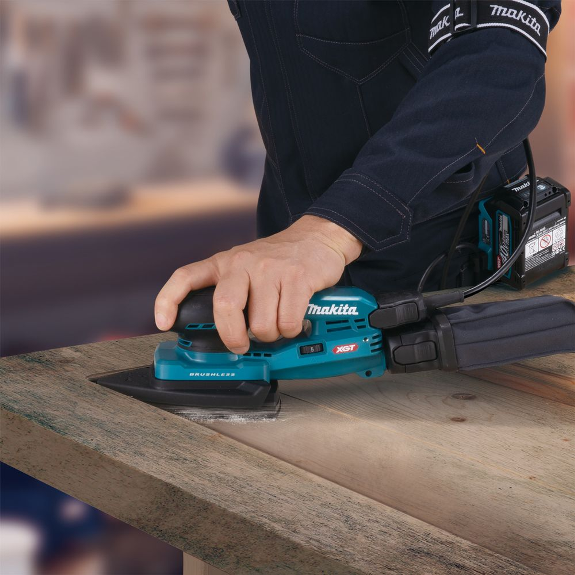 Delta Exzenterschleifer Makita BO006CGZ 40V