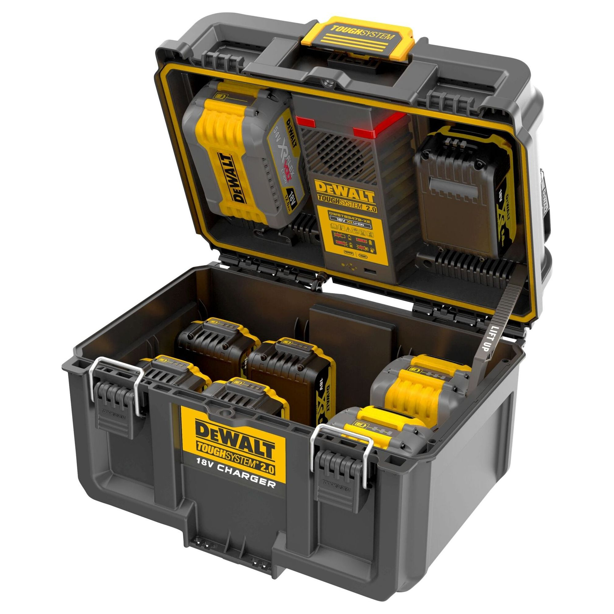 Doppelladegerät Dewalt DWST83471-QW ToughSystem 2.0