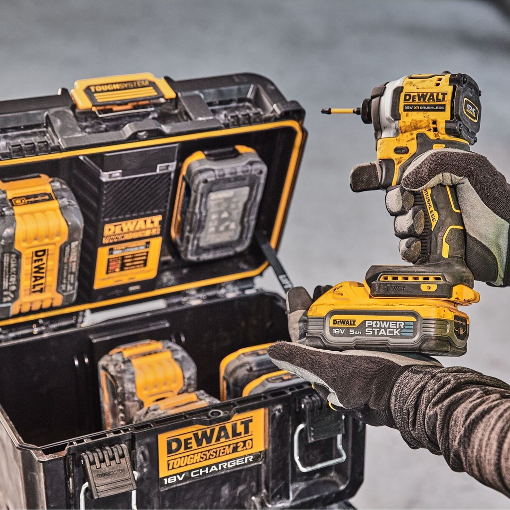 Doppelladegerät Dewalt DWST83471-QW ToughSystem 2.0