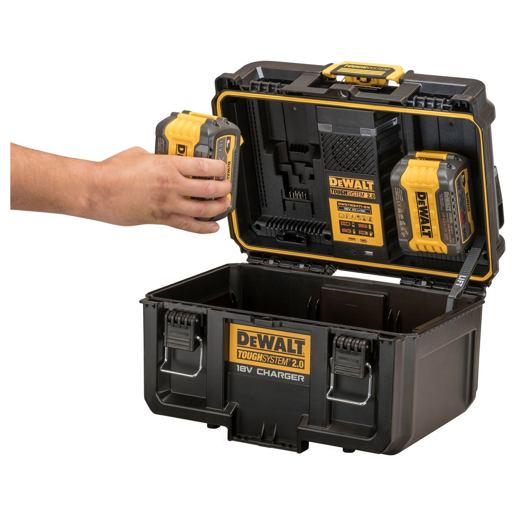 Doppelladegerät Dewalt DWST83471-QW ToughSystem 2.0