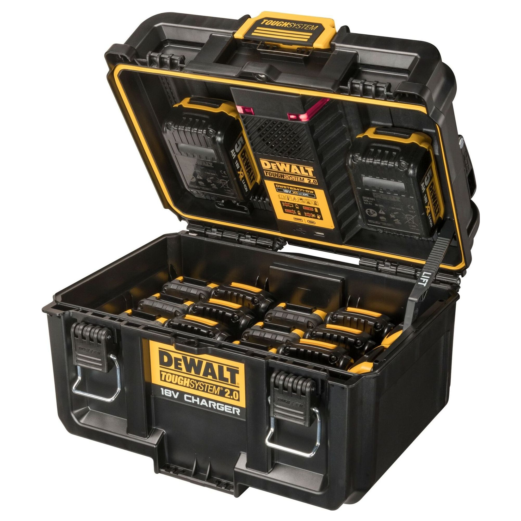 Doppelladegerät Dewalt DWST83471-QW ToughSystem 2.0