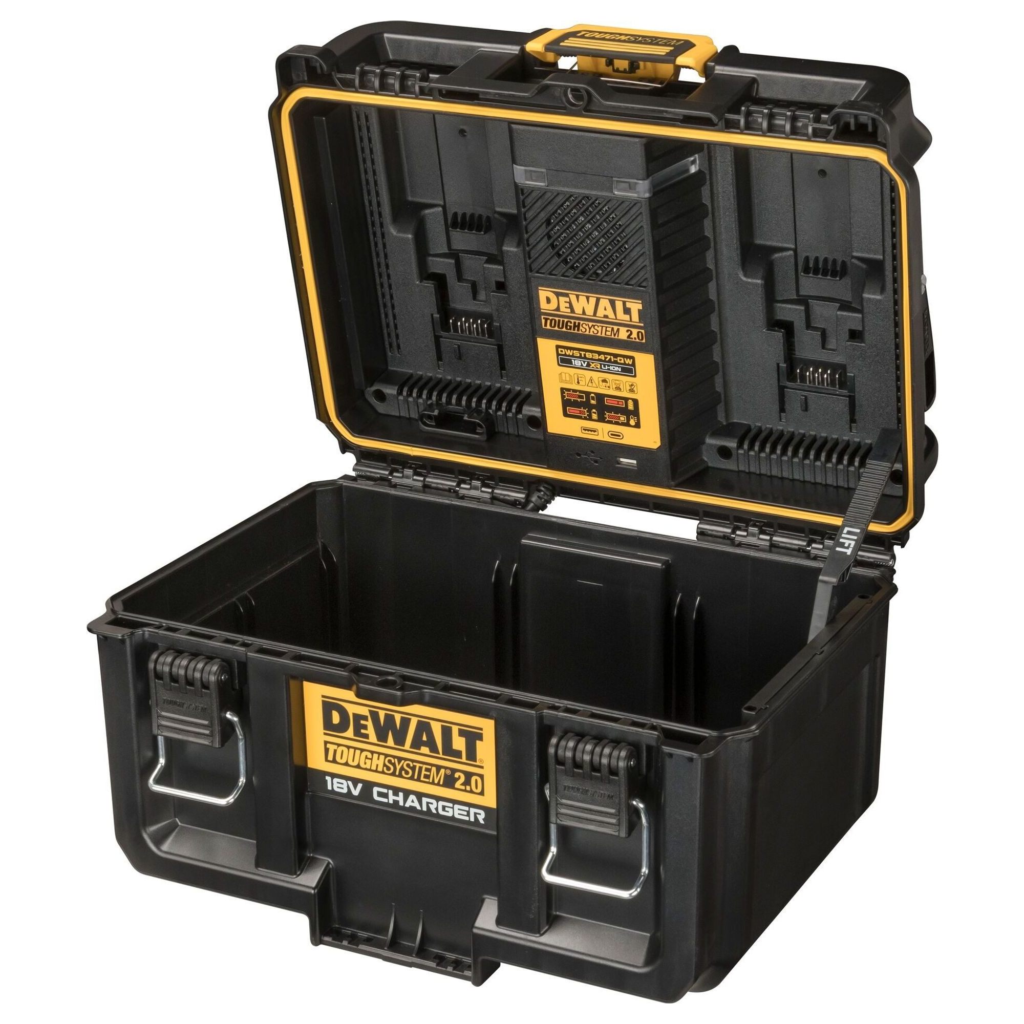 Doppelladegerät Dewalt DWST83471-QW ToughSystem 2.0